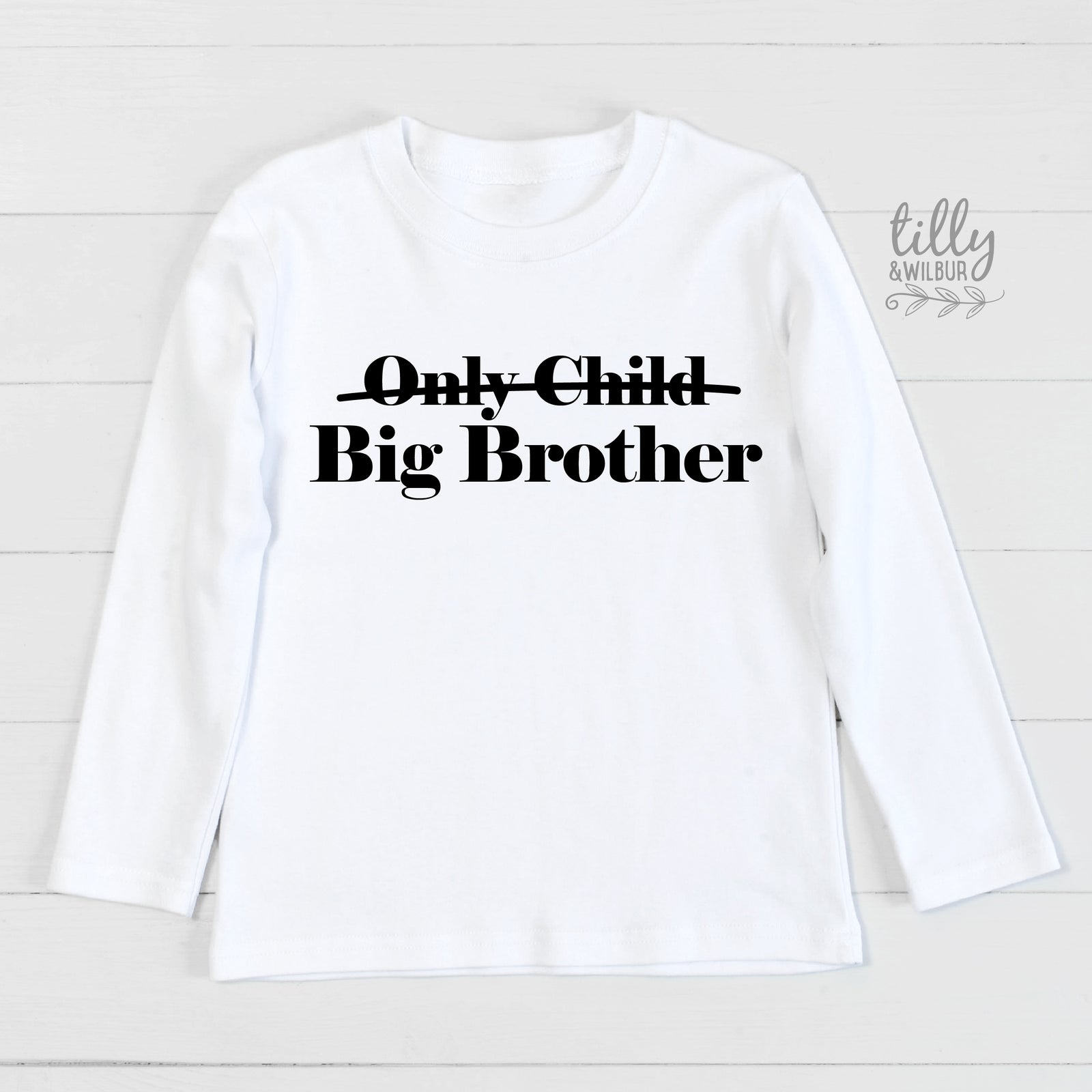 Big Brother Shirt Australia – Only Child Promotion Tee