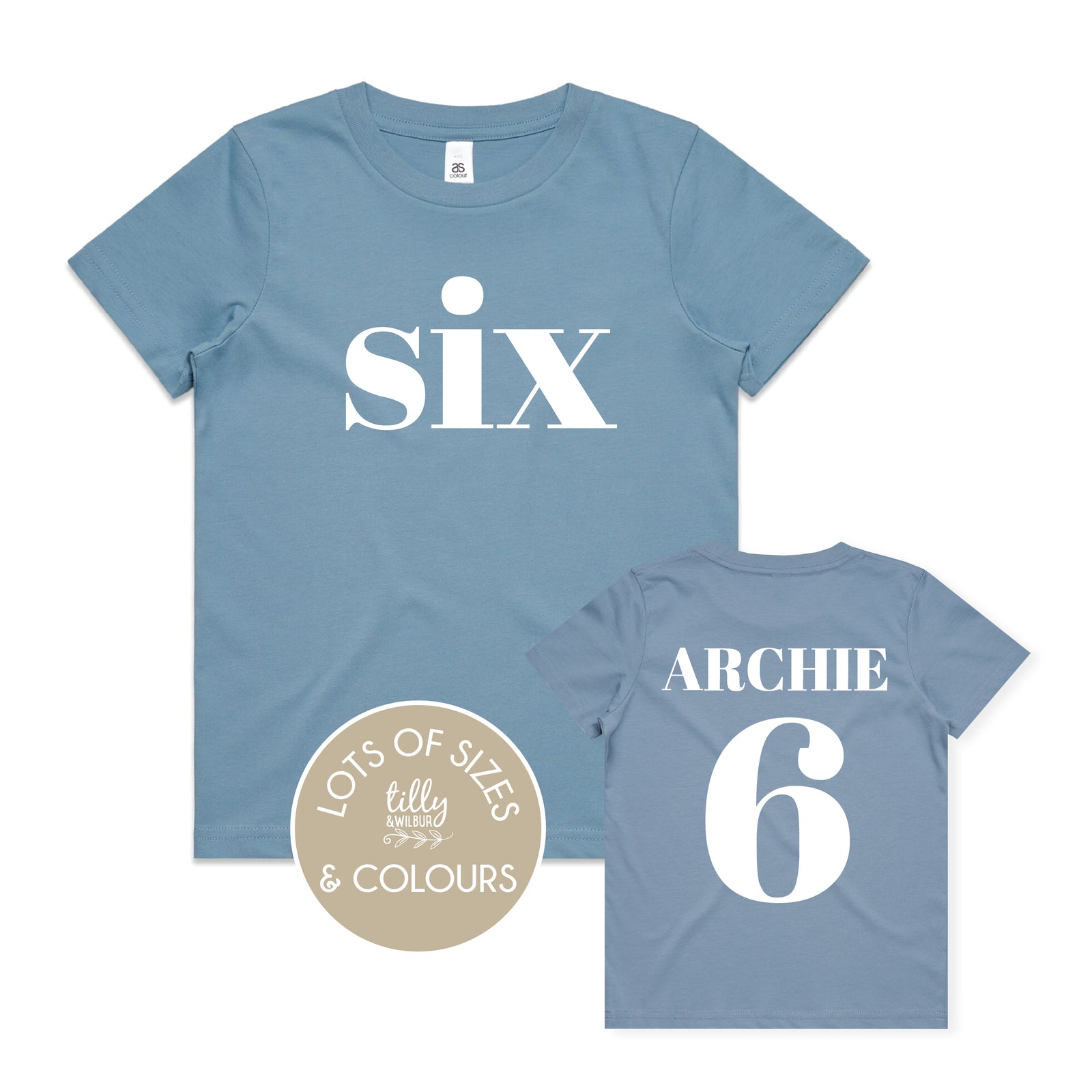 Six With Custom Name