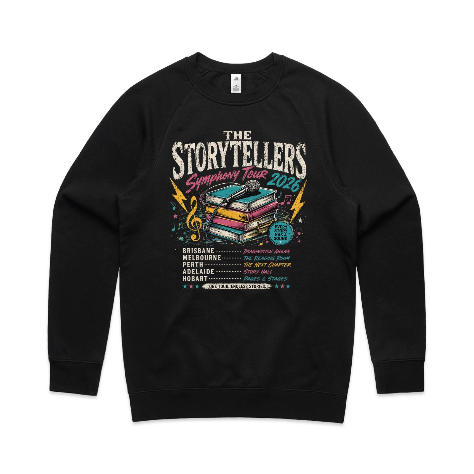 The Storytellers Symphony Tour T-Shirt - Book Week 2026 Tee