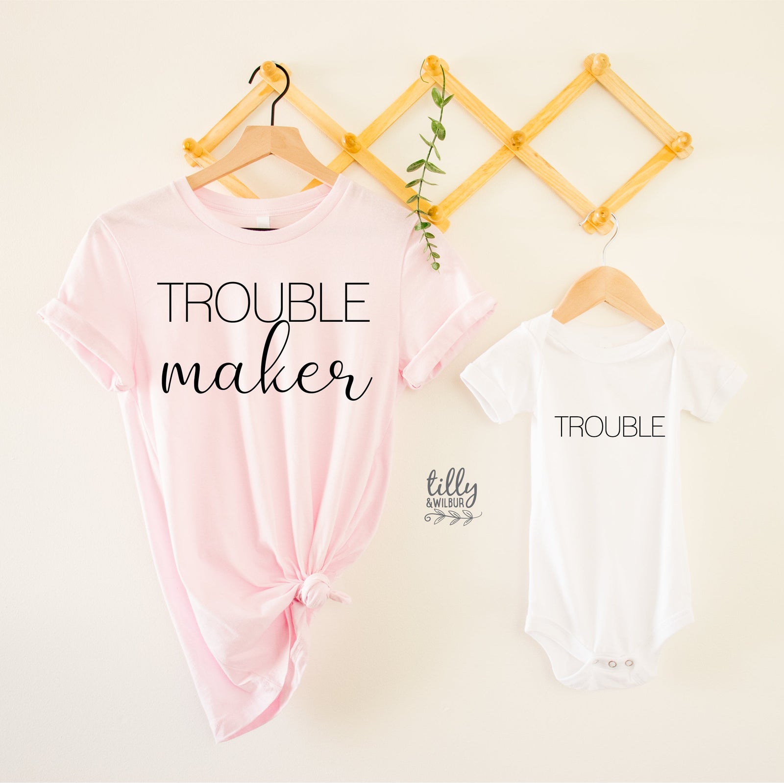 Trouble Maker Shirt | Mother’s Day Gift for Mum | Mum & Kids T-Shirts Australia | Gift for Mum | All Colours & Styles