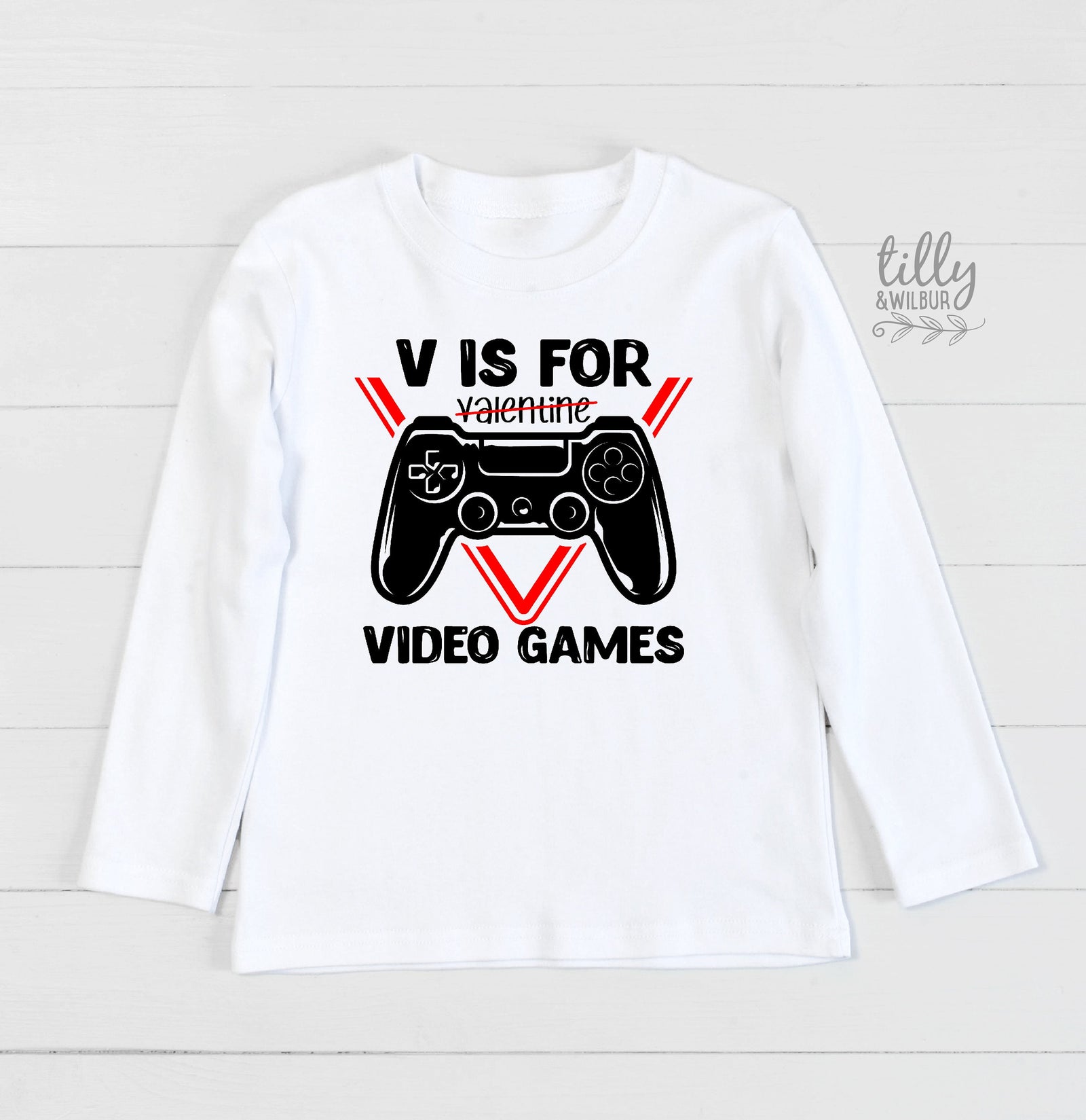 V Is For Video Games (MORE COLOURS & STYLES)