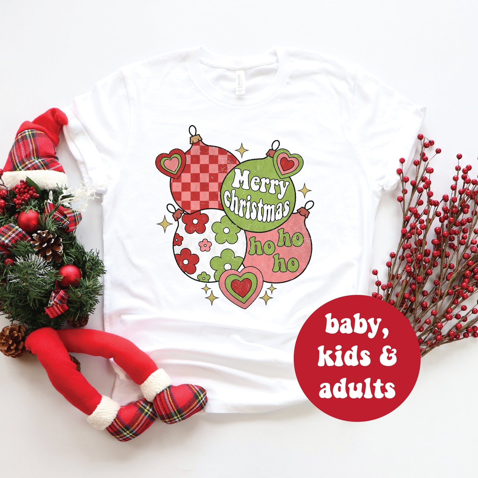 Christmas Baubles, with a Retro touch (MORE COLOURS & STYLES)