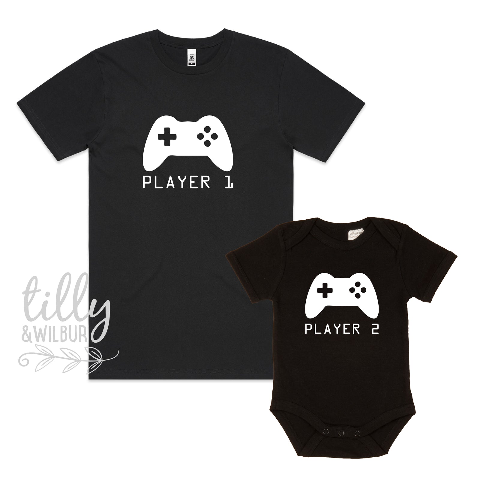 Player 1 Player 2 – Matching Daddy & Baby Gamer