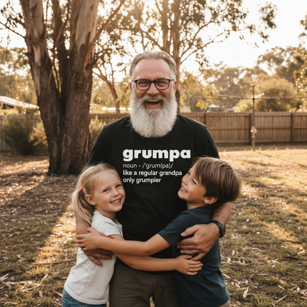 Grumpa Just Like A Normal Grandpa Only Grumpier (MORE COLOURS & STYLES)