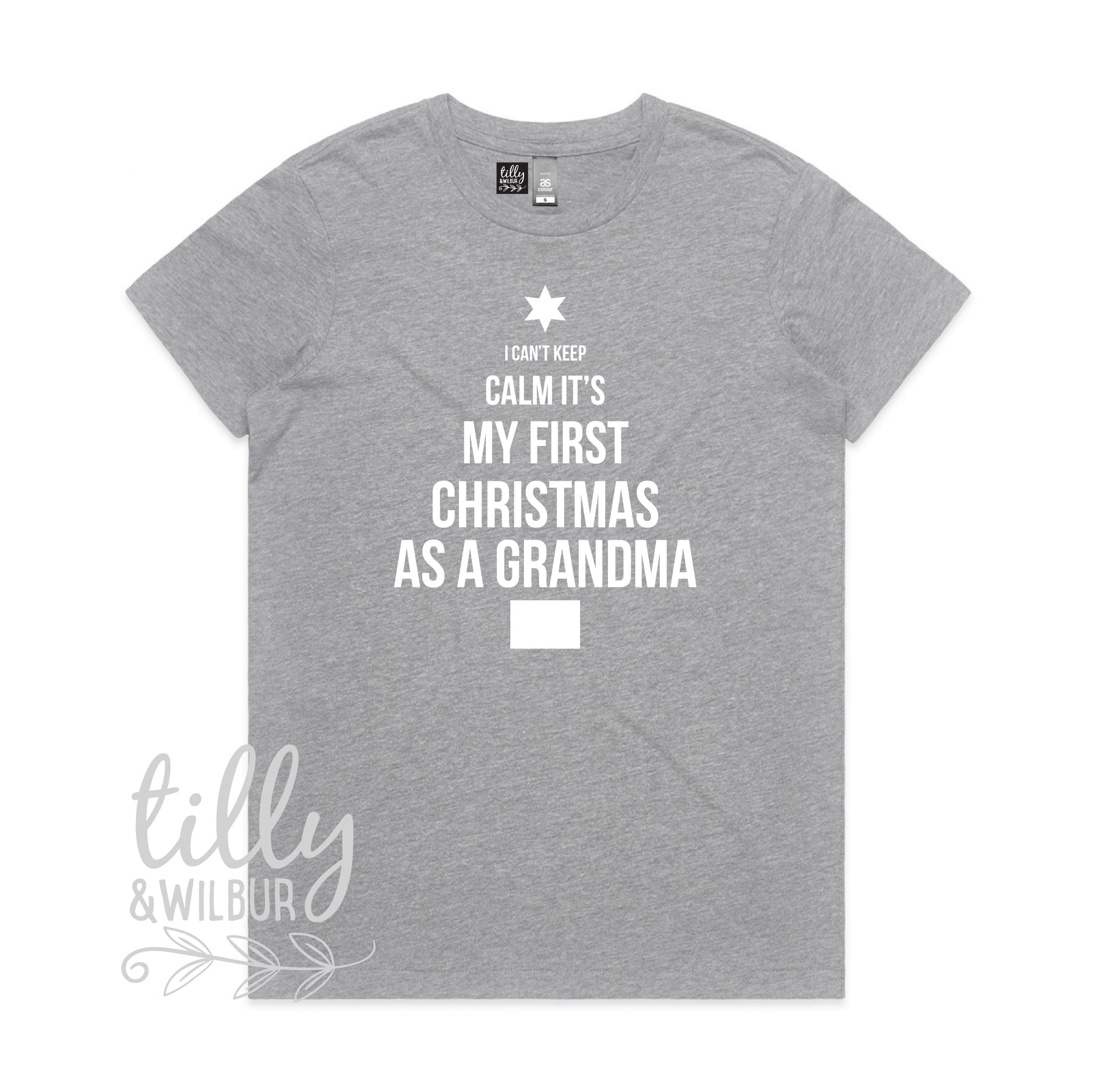 I Can't Keep Calm It's My First Christmas As A Grandma