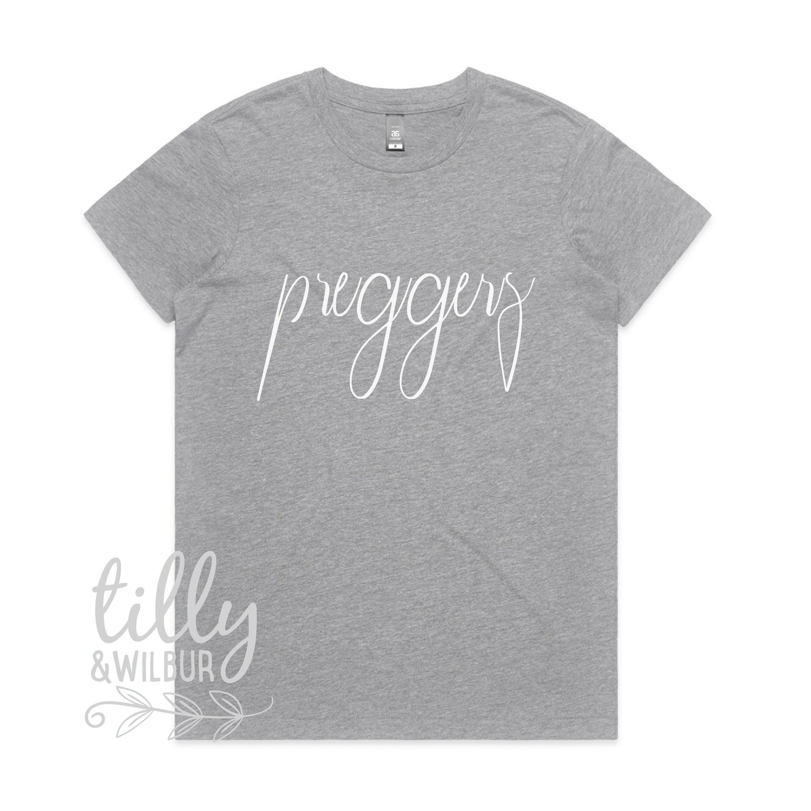 Preggers Women's T-Shirt, Pregnancy Announcement T-Shirt, Pregnancy T-Shirt, We're Having A Baby, Announcement Tee, I'm Pregnant,