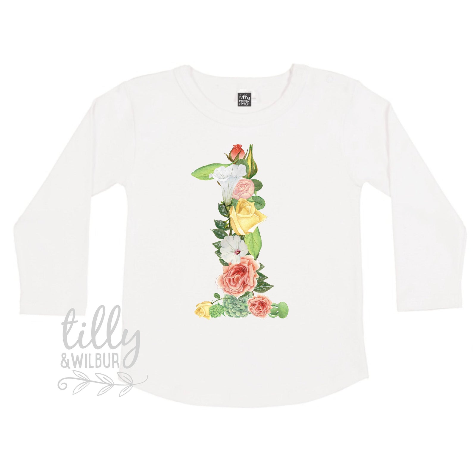 One Year Old Birthday Girl Outfit, First Birthday, First Birthday Outfit Girl, 1st Birthday, I Am One Girl, Birthday Girl, Floral Number One