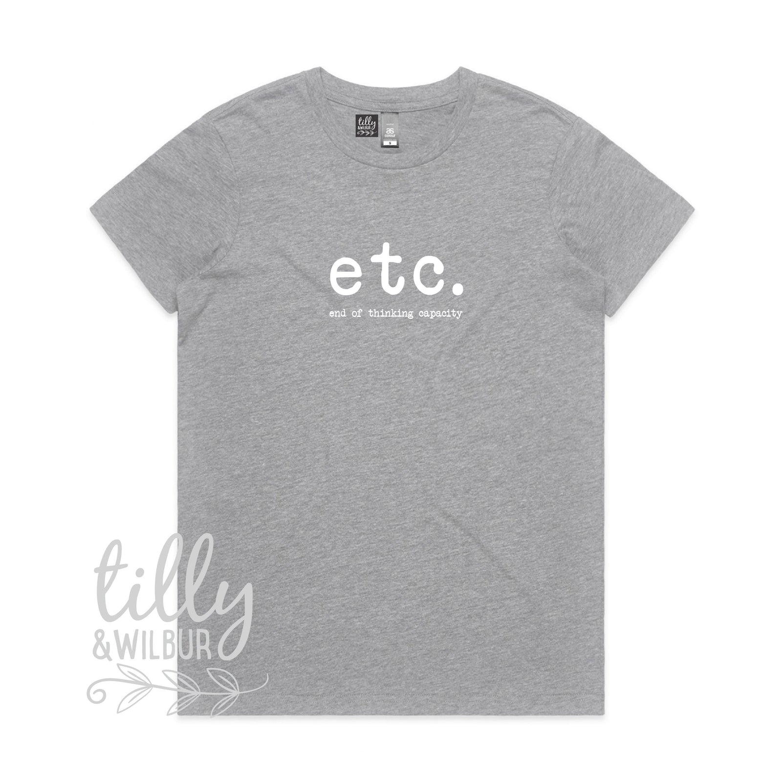 Etc. End Of Thinking Capacity Women's T-Shirt