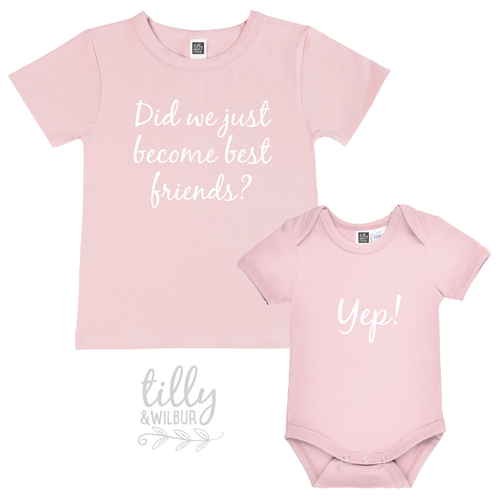 Did We just Become Best Friends? Yep! New Baby Sister Set, Big Sister Little Sister Set, Sibling Set, I'm Going To Be A Big Sister, Big Sis