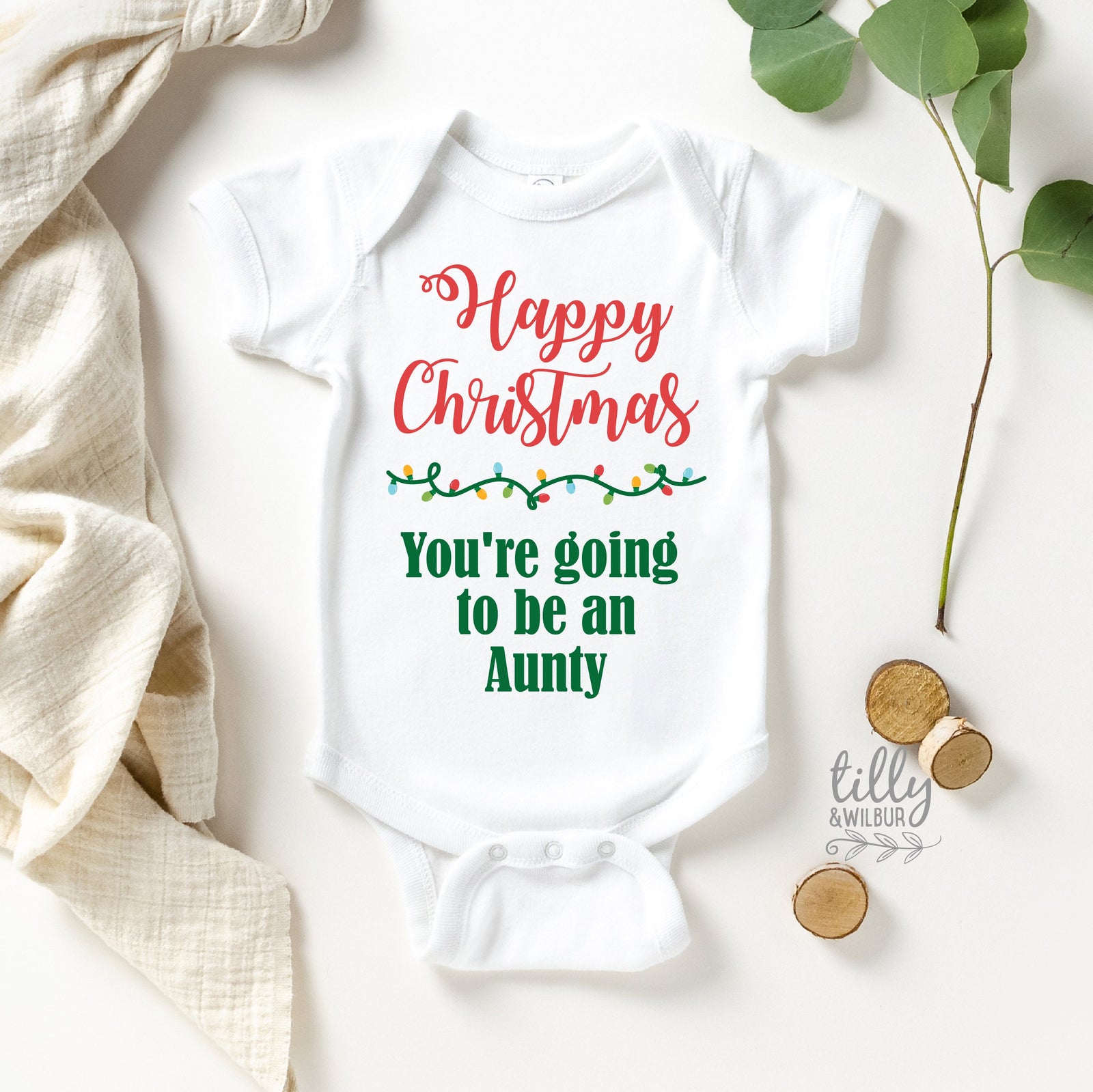 Happy Christmas You're Going To Be An Aunty, Niece Announcement, Nephew Announcement, Pregnancy Announcement, Aunty Gift, Auntie To Be Gift
