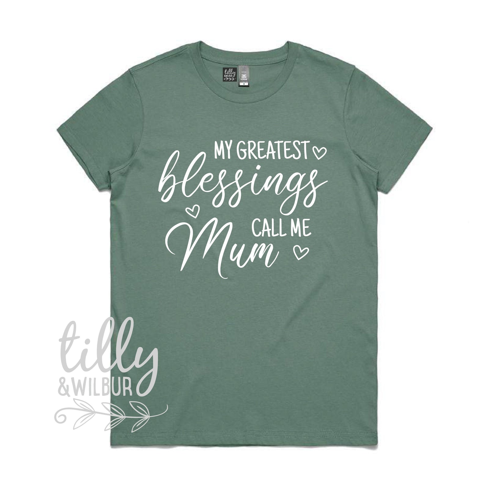 My Greatest Blessings Call Me Mum Women's T-Shirt, Blessings T-Shirt, Mum T-Shirt, Mum Gift, Mother's Day Gift, Blessed Mum, Blessed Mother