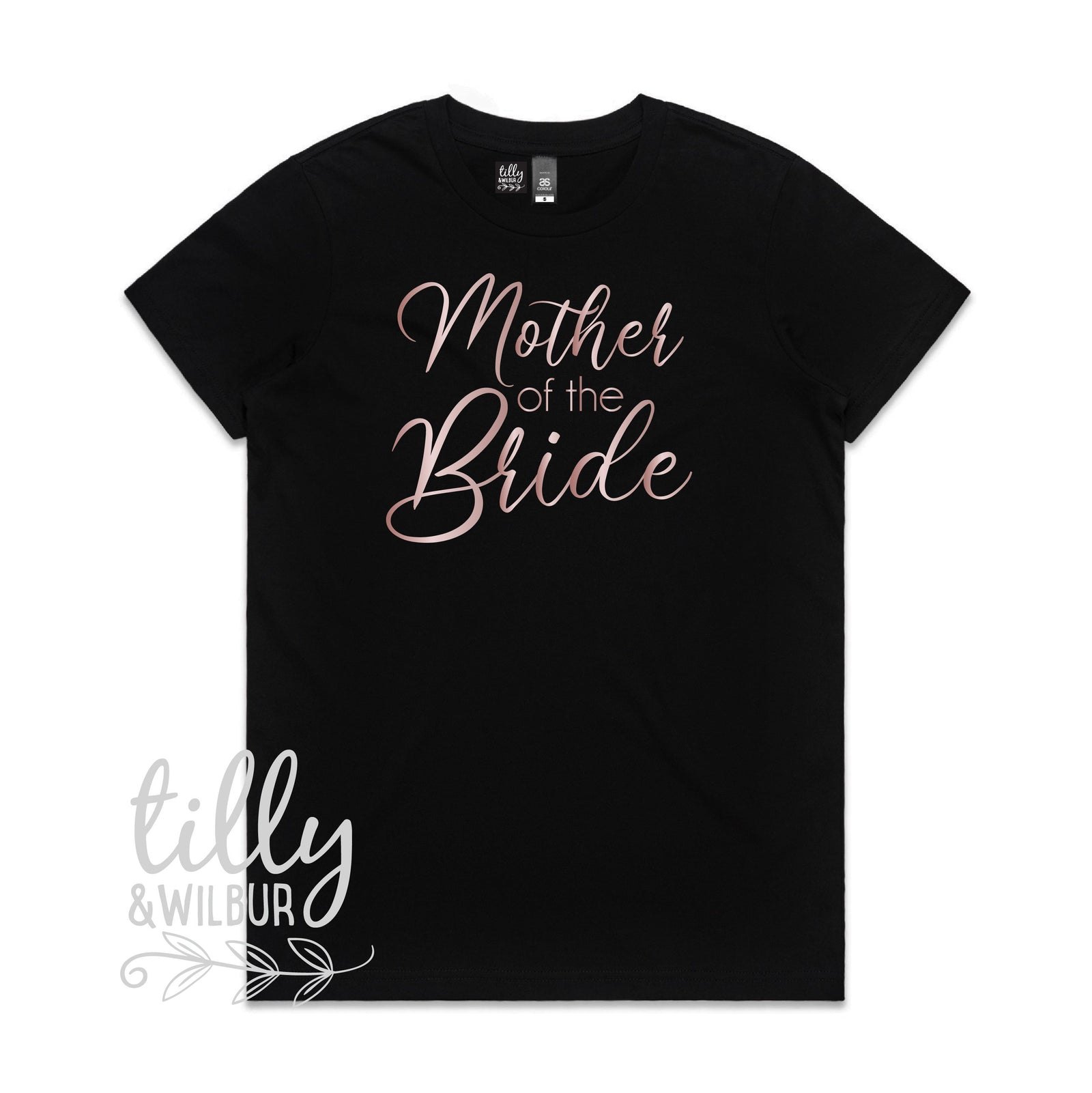 Mother of the Bride Women's T-Shirt, Wedding Gift, Wedding Party, His and Hers, Bride T-Shirt, Mother of the Bride T-Shirt, Bridal Party Tee