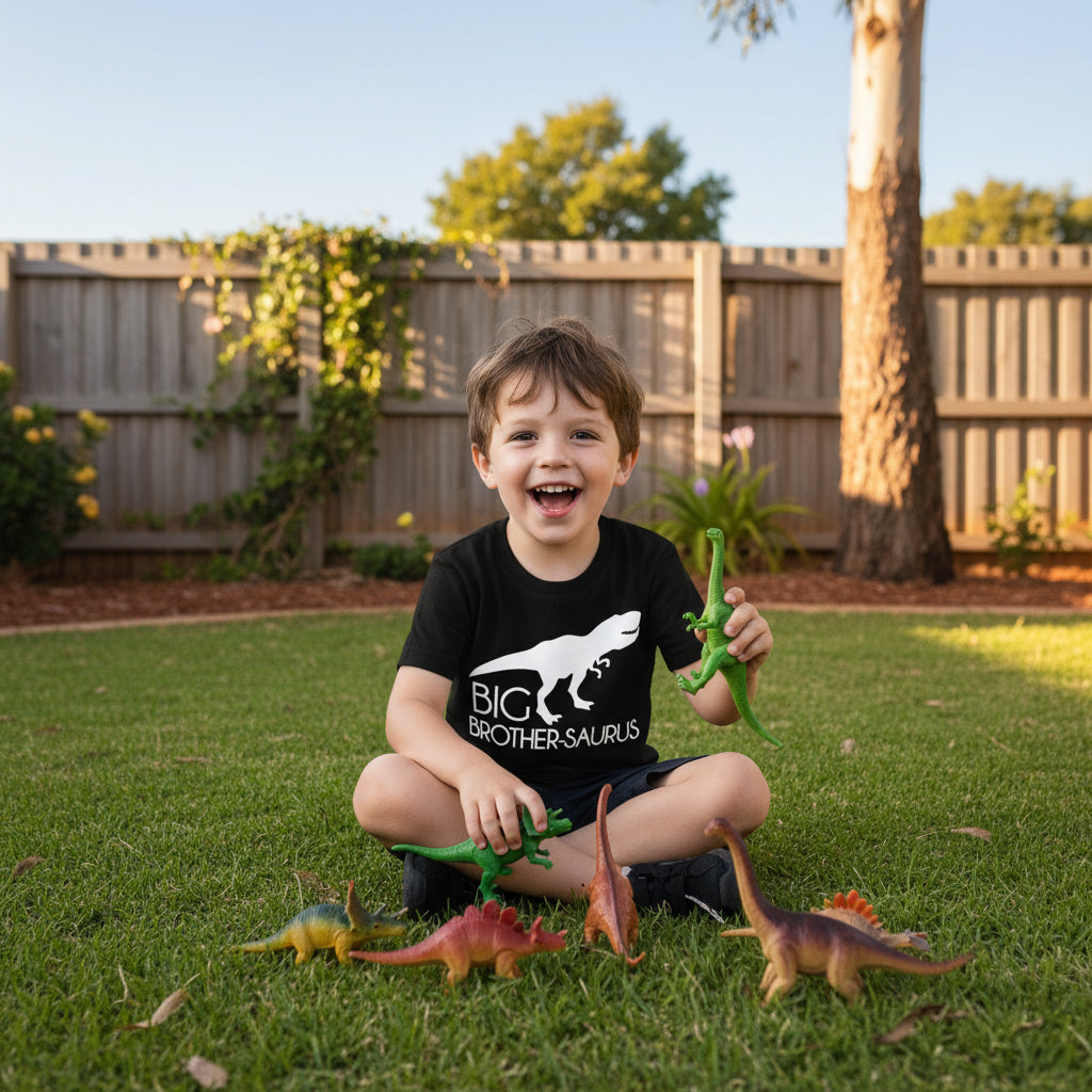 Big Brother-Saurus Dinosaur T-Shirt For Boys, Big Brother Shirt, I'm Going To Be A Big Brother, Pregnancy Announcement, Brothersaurus TShirt