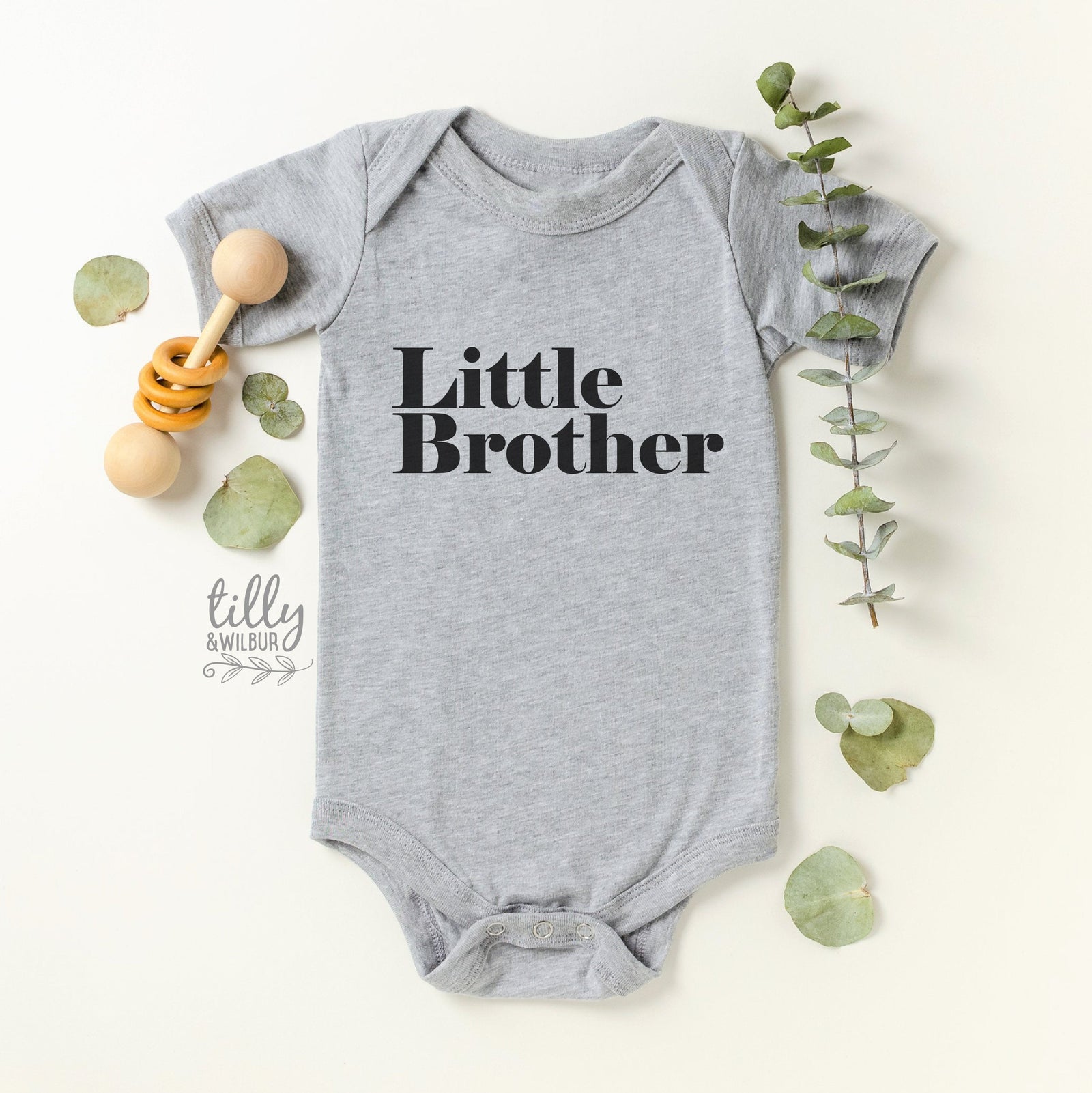 Little Brother Bodysuit, Little Bro Bodysuit, Lil' Brother Bodysuit, New Baby Brother, Newborn Gift, Baby Shower Gift, New Sibling, New Baby