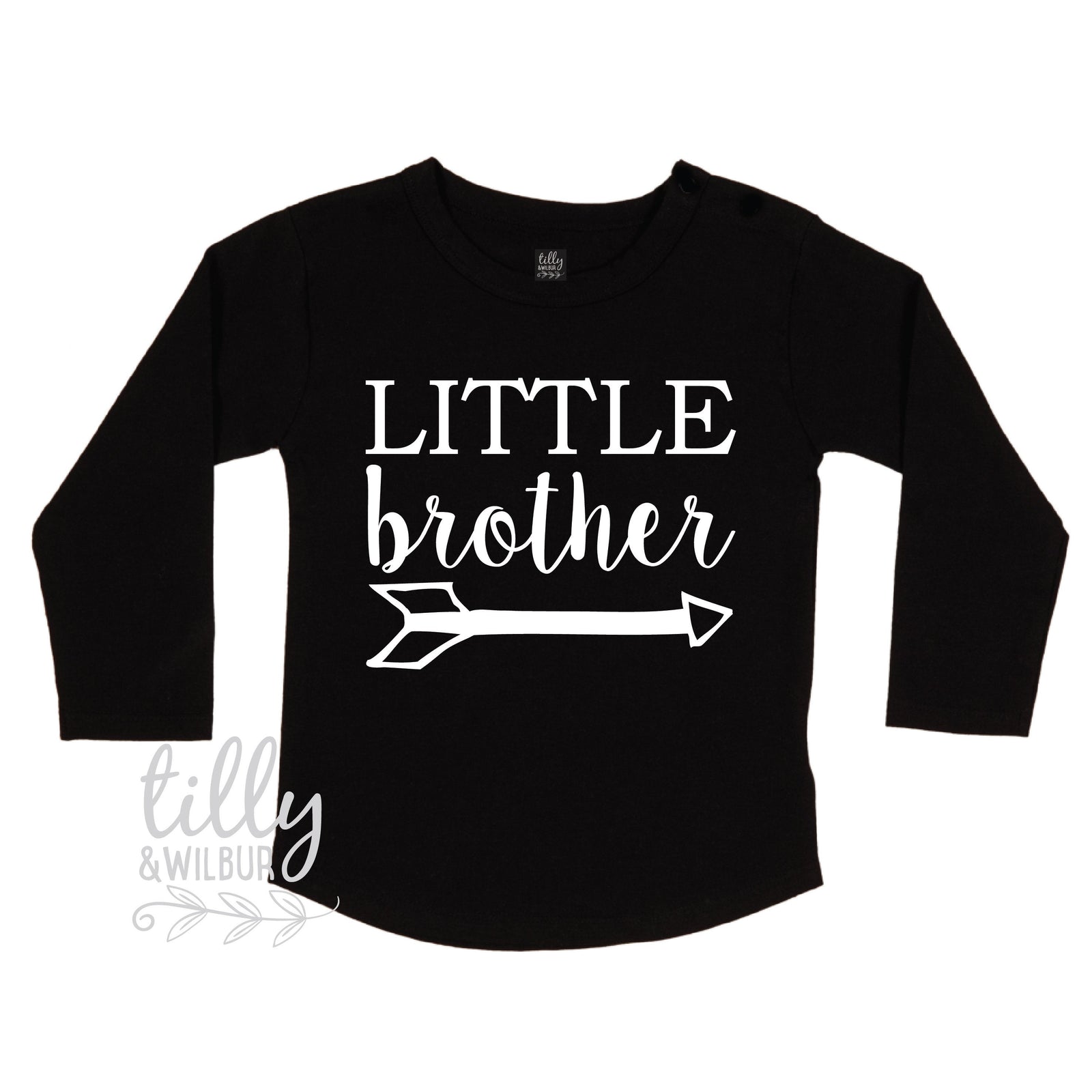 Little Brother T-Shirt, Add To Big Brother Little Brother Set, Lil Brother Shirt, Pregnancy Announcement T-Shirt, Sibling Shirt, Lil Bro