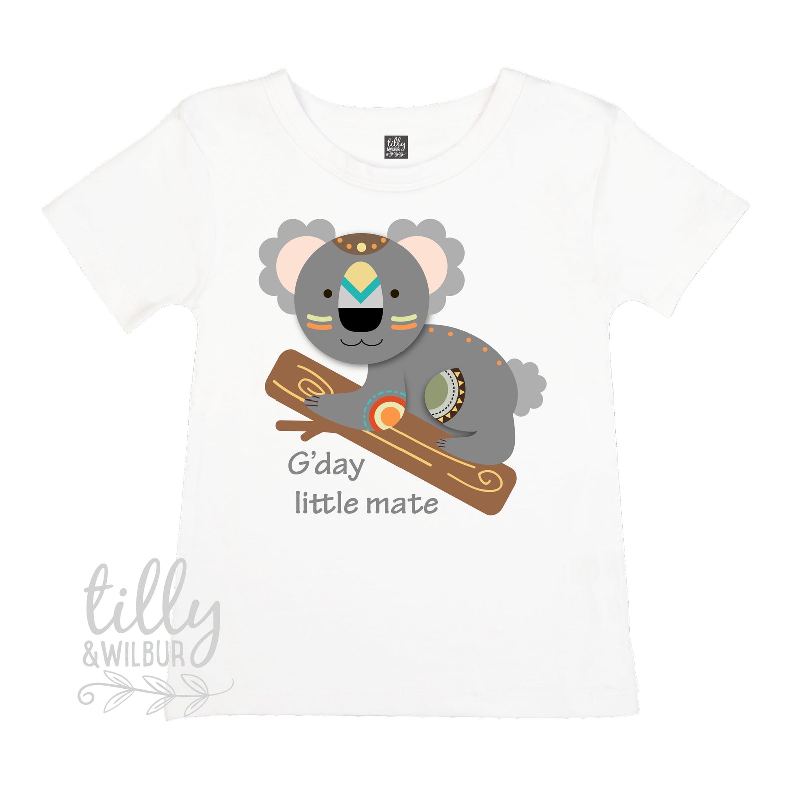 G'day Little Mate Koala T-Shirt, G'day Little Mate Kid's T-Shirt, G'day Mate, Aussie Gift, Overseas Gift, Koala Gift, Australiana, Koala Tee