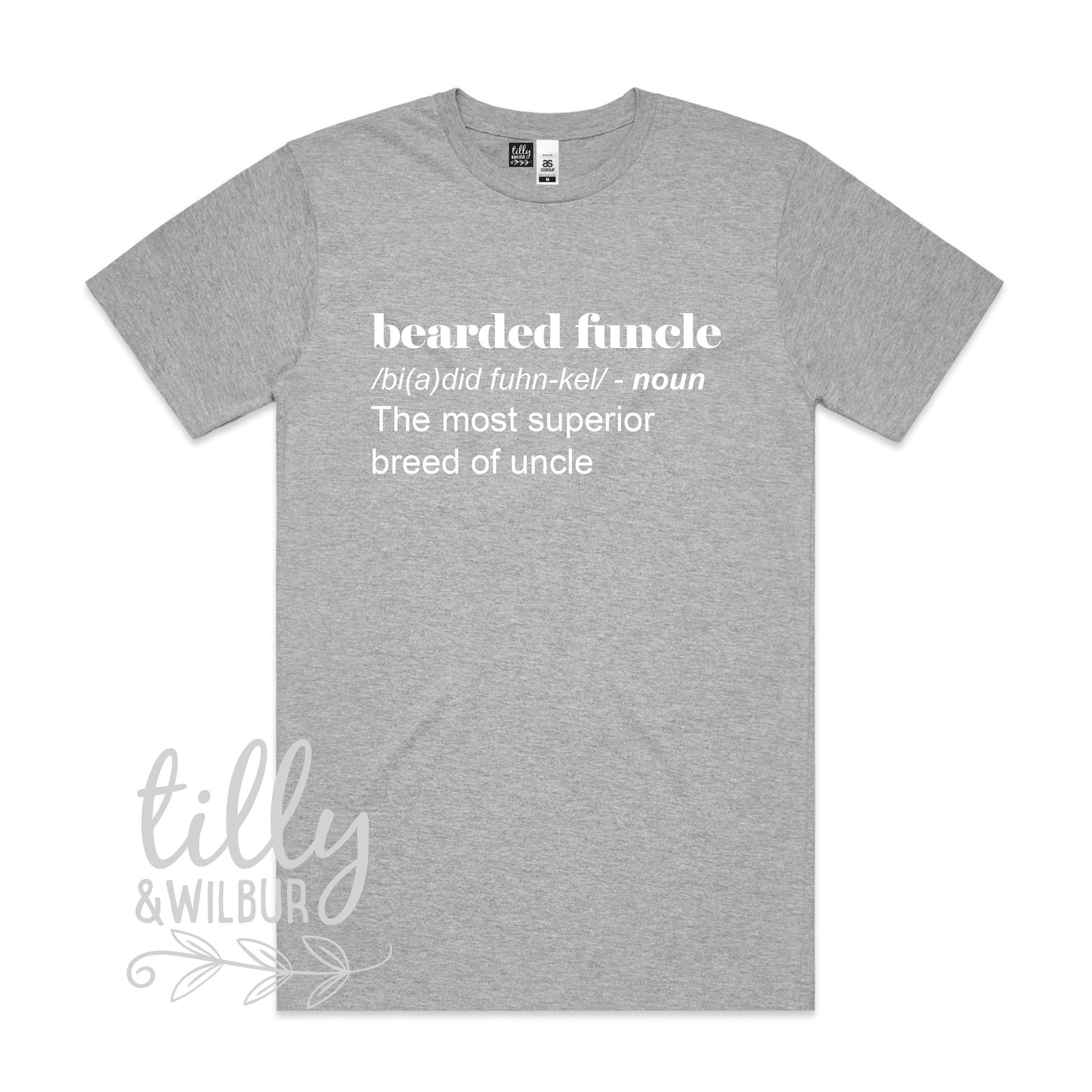 Bearded Uncle T-Shirt, The Most Superior Breed Of Uncle, Just Like A Normal Uncle Only Way Cooler T-Shirt, Funny Uncle Gift, Uncle Christmas
