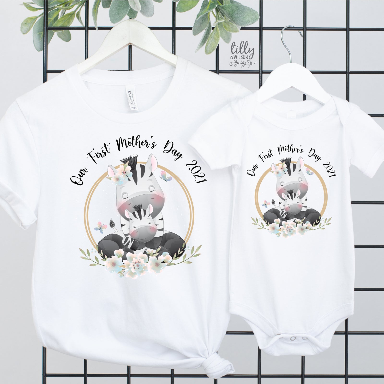 Our First Mother's Day 2021 Matching Outfits, Mother And Baby Mother's Day T-Shirts, Mothers Day Gift, Mummy & Me Matching, 1st Mother's Day