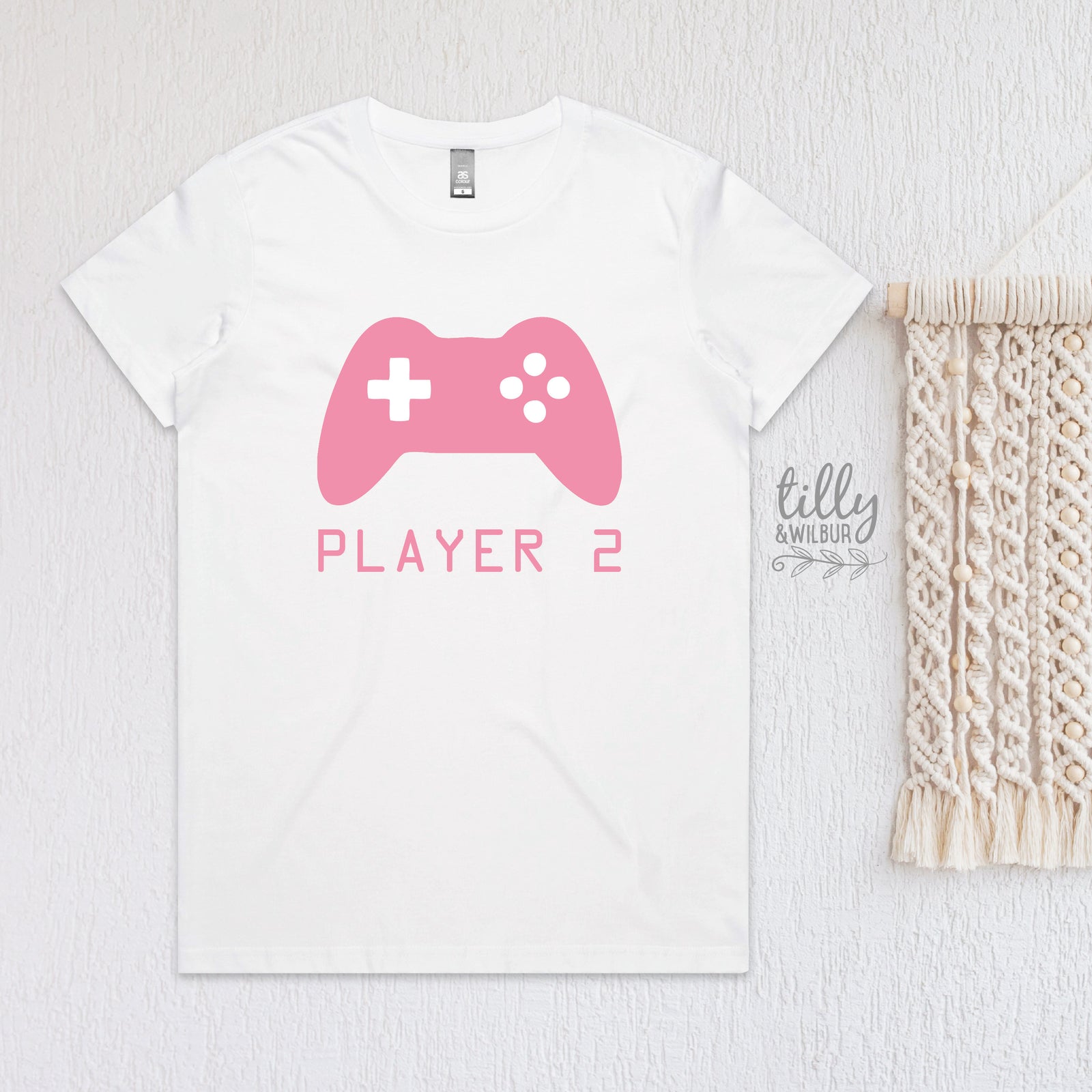 Player 2 T-Shirt, Player 1 Player 2, Mother Daughter, Mummy Son, Matching Mum Baby, Sibling Set, Gaming, Father's Day Gift, Daddy Daughter