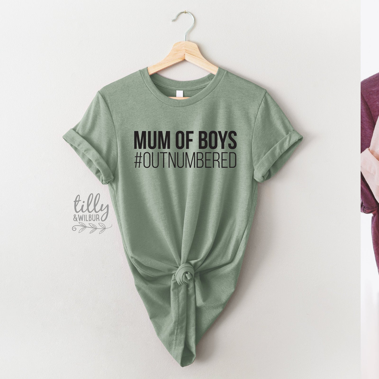Mum Of Boys #Outnumbered T-Shirt, Mother's Day T-Shirt, Mother's Day Gift, Mum Of Songs, Mum Gift, Mum T-Shirt, Funny Mum T-Shirt, Mom Of