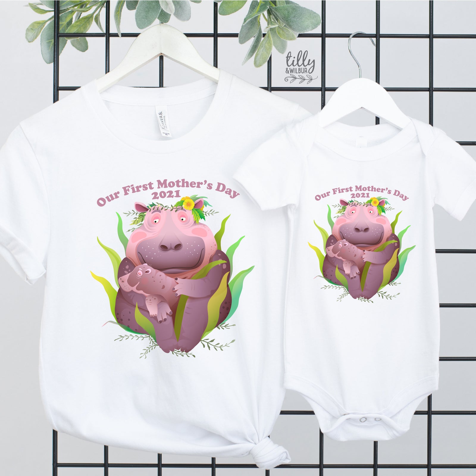 Our First Mother's Day 2021 Matching Outfits, Mother And Baby Mother's Day T-Shirts, Mothers Day Gift, Mummy & Me Matching, 1st Mother's Day
