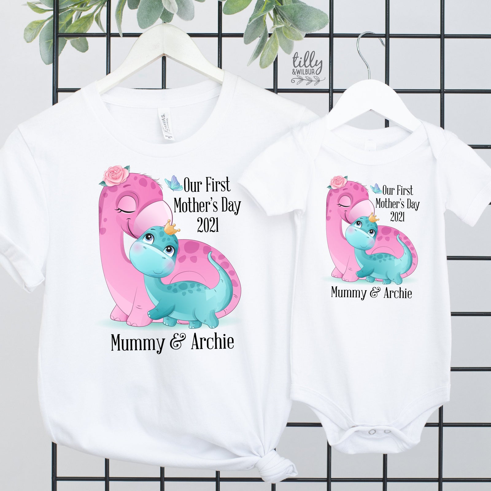 Our First Mother's Day 2021 Matching Outfits, Mother And Baby Mother's Day T-Shirts, Mothers Day Gift, Mummy & Me Matching, 1st Mother's Day