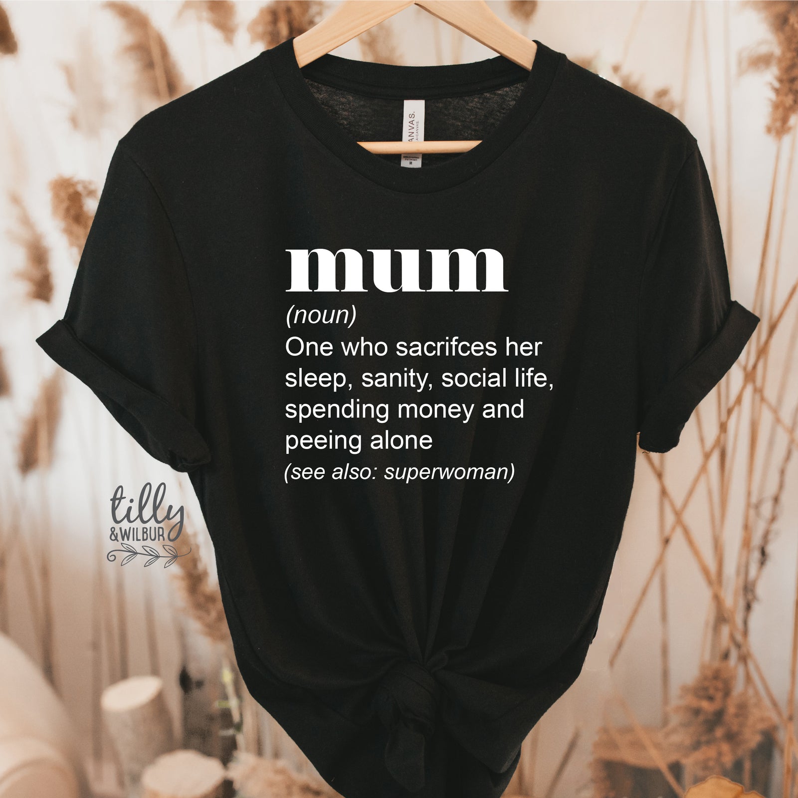 Mum Definition T-Shirt, Funny Mum T-Shirt, Motherhood Is A Walk In The Park T-Shirt, Funny Mum Tee, Mother's Day Gift, Funny Gift For Mum