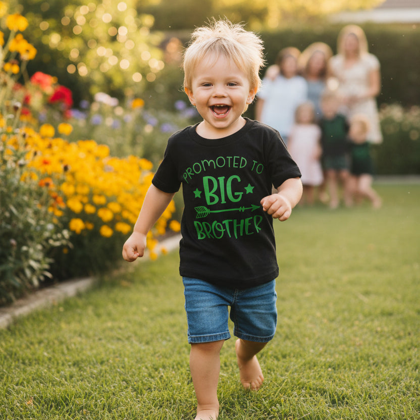 Promoted To Big Brother T-Shirt For Boys, Big Brother Shirt, I'm Going To Be A Big Brother, Pregnancy Announcement T-Shirt, Brother T-Shirt
