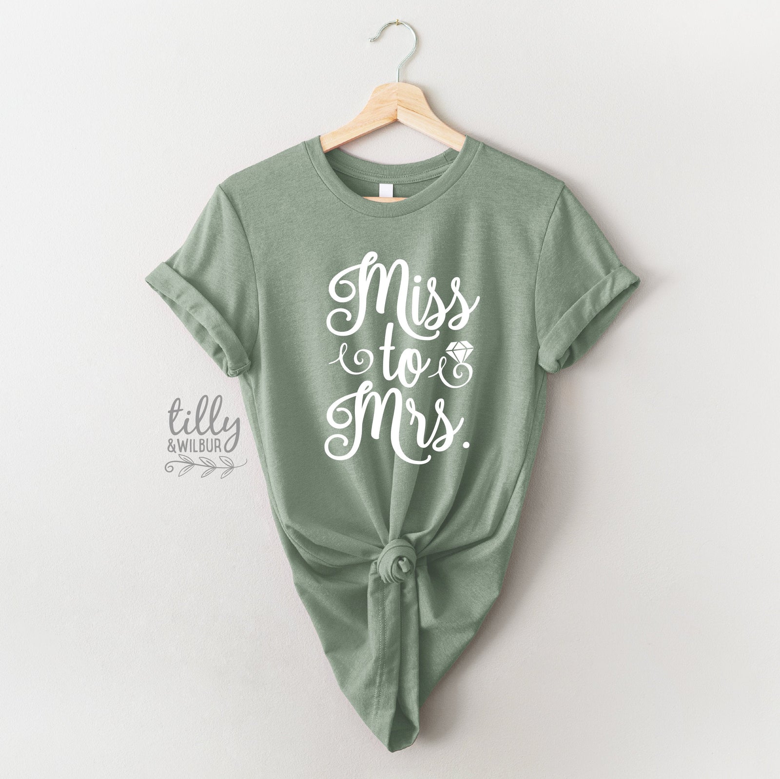 Bride T-Shirt, Miss To Mrs, Bachelorette Party T-Shirt, Bridal Party T-Shirts, Wifey T-Shirt, Bridal Shower Gift, New Bride Gift, Engagement