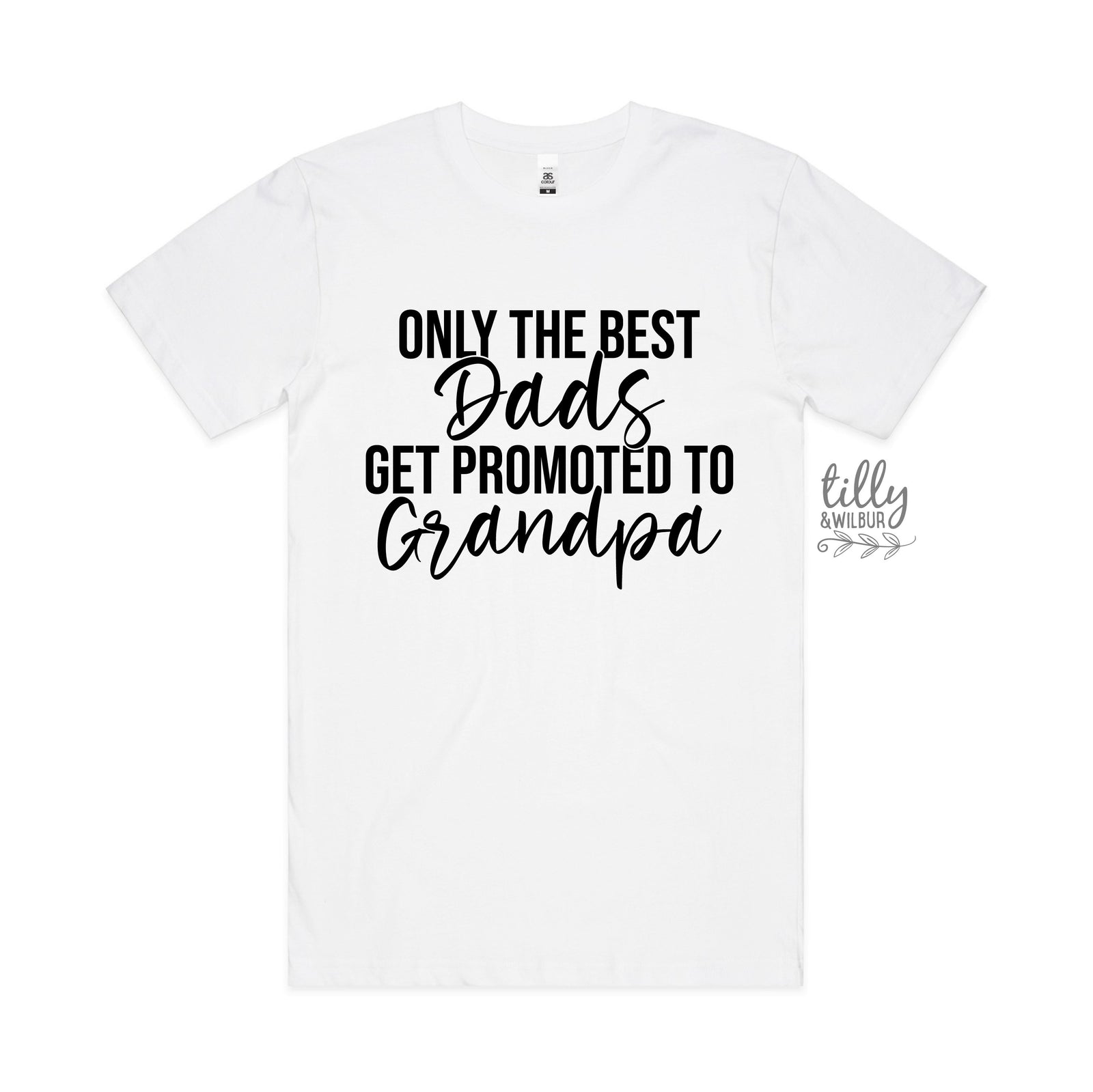 Only The Best Dads Get Promoted To Grandpa T-Shirt