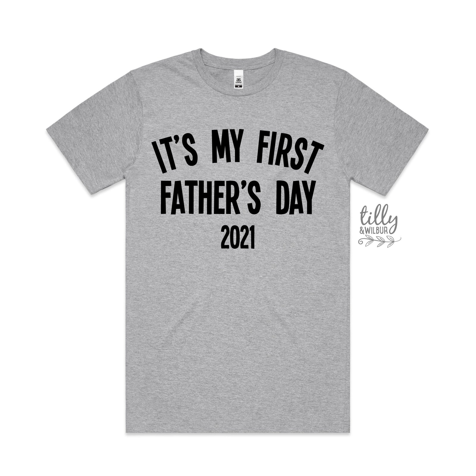 It's My First Father's Day T-Shirt, Father's Day T-Shirt, 1st Father's Day T-Shirt, Best Dad Ever, Happy Father's Day Gift, New Daddy Gift