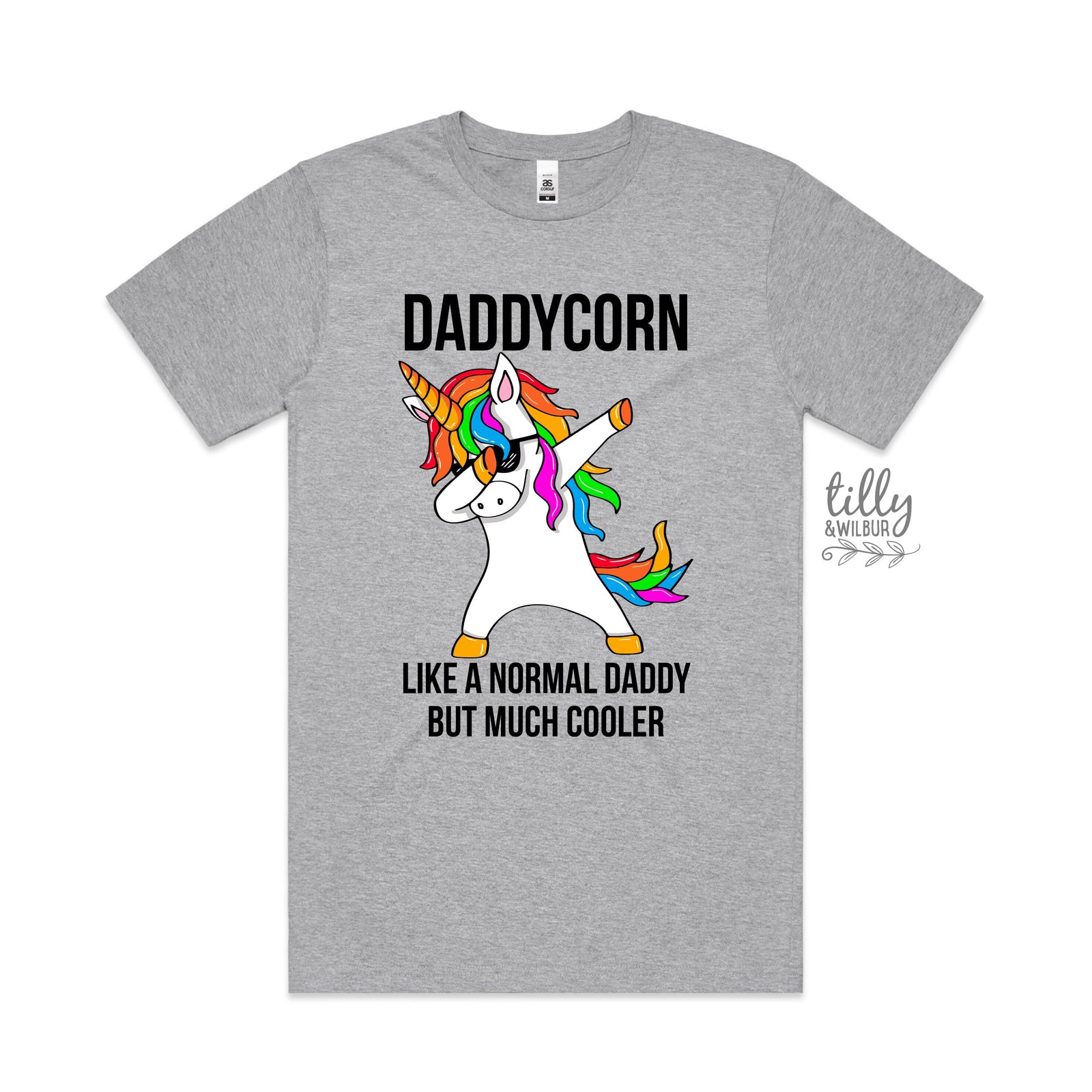 Daddycorn Like A Normal Daddy But Much Cooler, Daddycorn T-Shirt, Funny Dad Shirt, Daddy Gift, Father's Day Gift, Christmas Gift For Dad