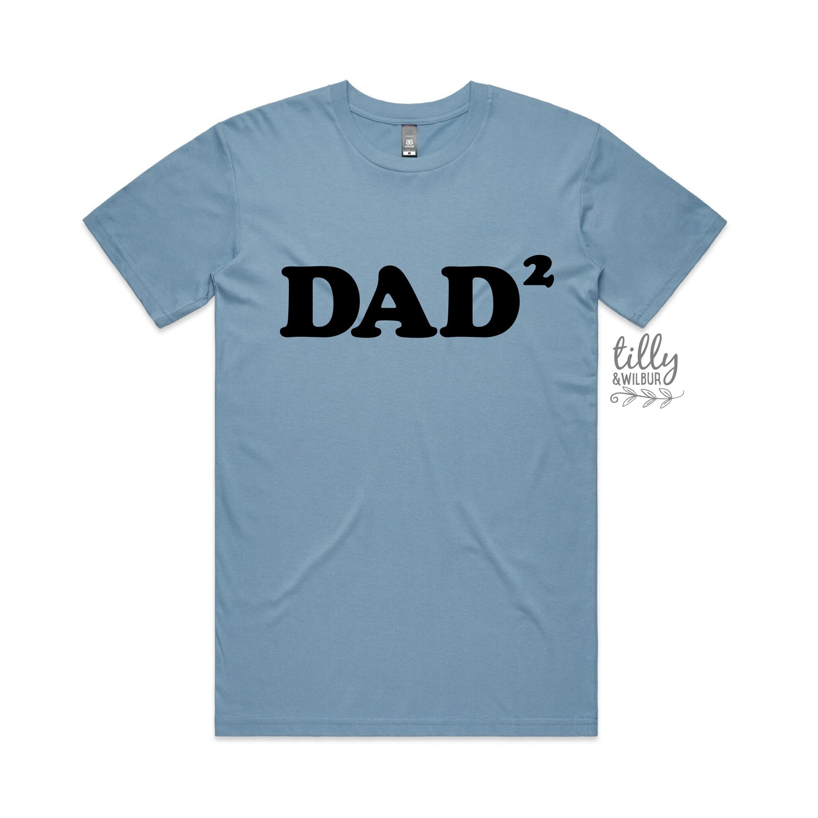 Dad Squared T-Shirt, Dad 2 T-Shirt, Gift For Dad, Father's Day Gift, Husband Gift, Dad Of Two TShirt, Dad Shirts, Husband Gifts, Dad T-Shirt