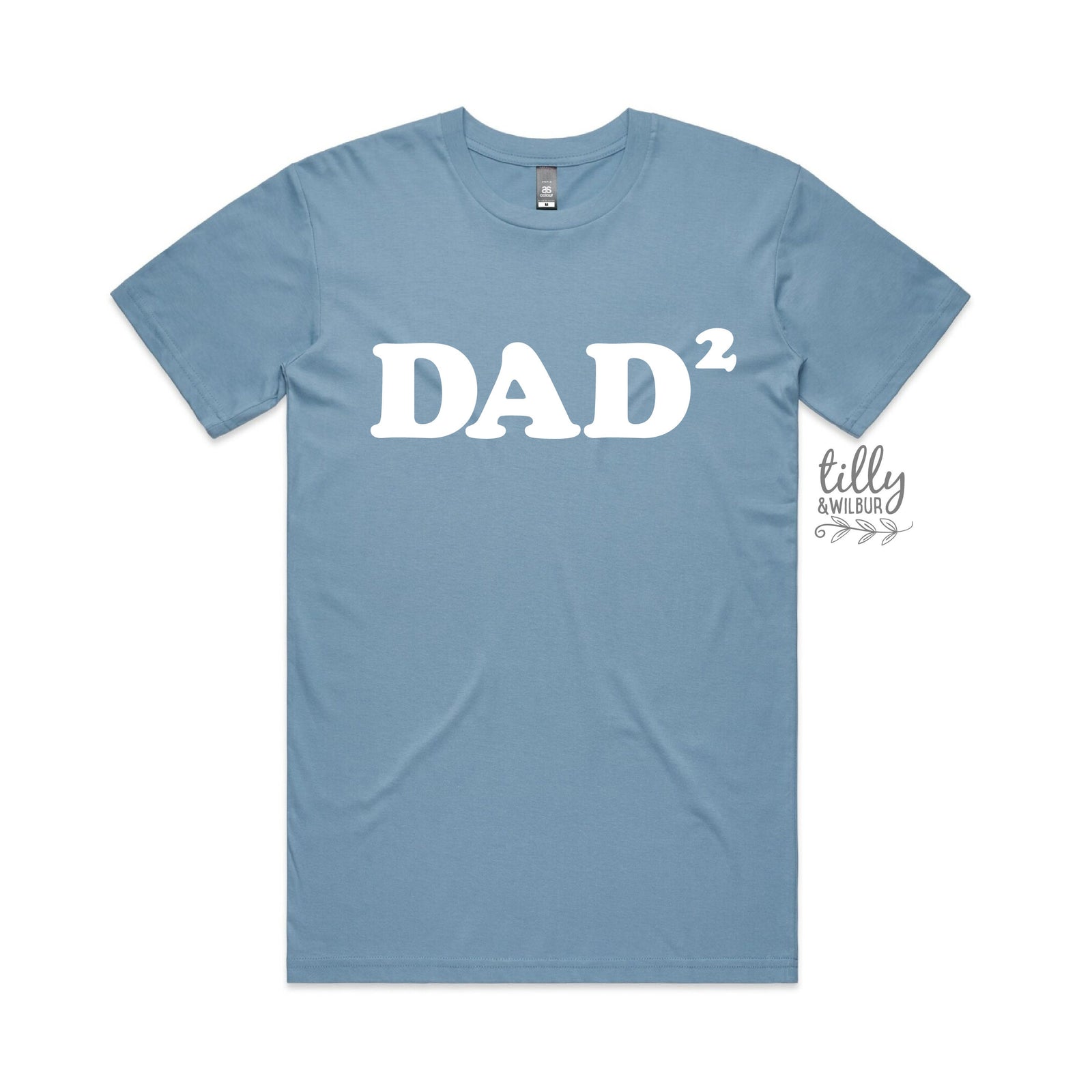 Dad Squared T-Shirt, Dad 2 T-Shirt, Gift For Dad, Father's Day Gift, Husband Gift, Dad Of Two TShirt, Dad Shirts, Husband Gifts, Dad T-Shirt
