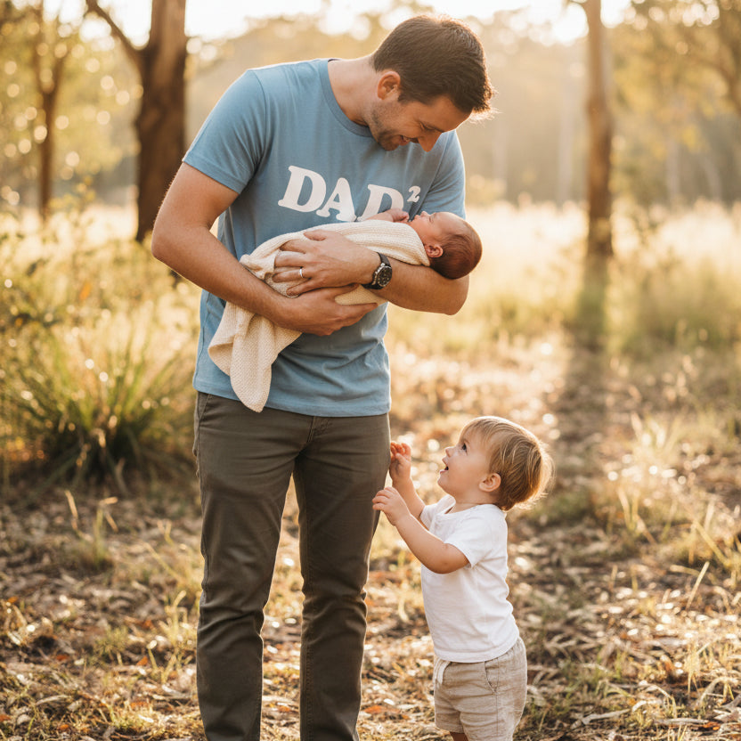 Dad Squared T-Shirt, Dad 2 T-Shirt, Gift For Dad, Father's Day Gift, Husband Gift, Dad Of Two TShirt, Dad Shirts, Husband Gifts, Dad T-Shirt