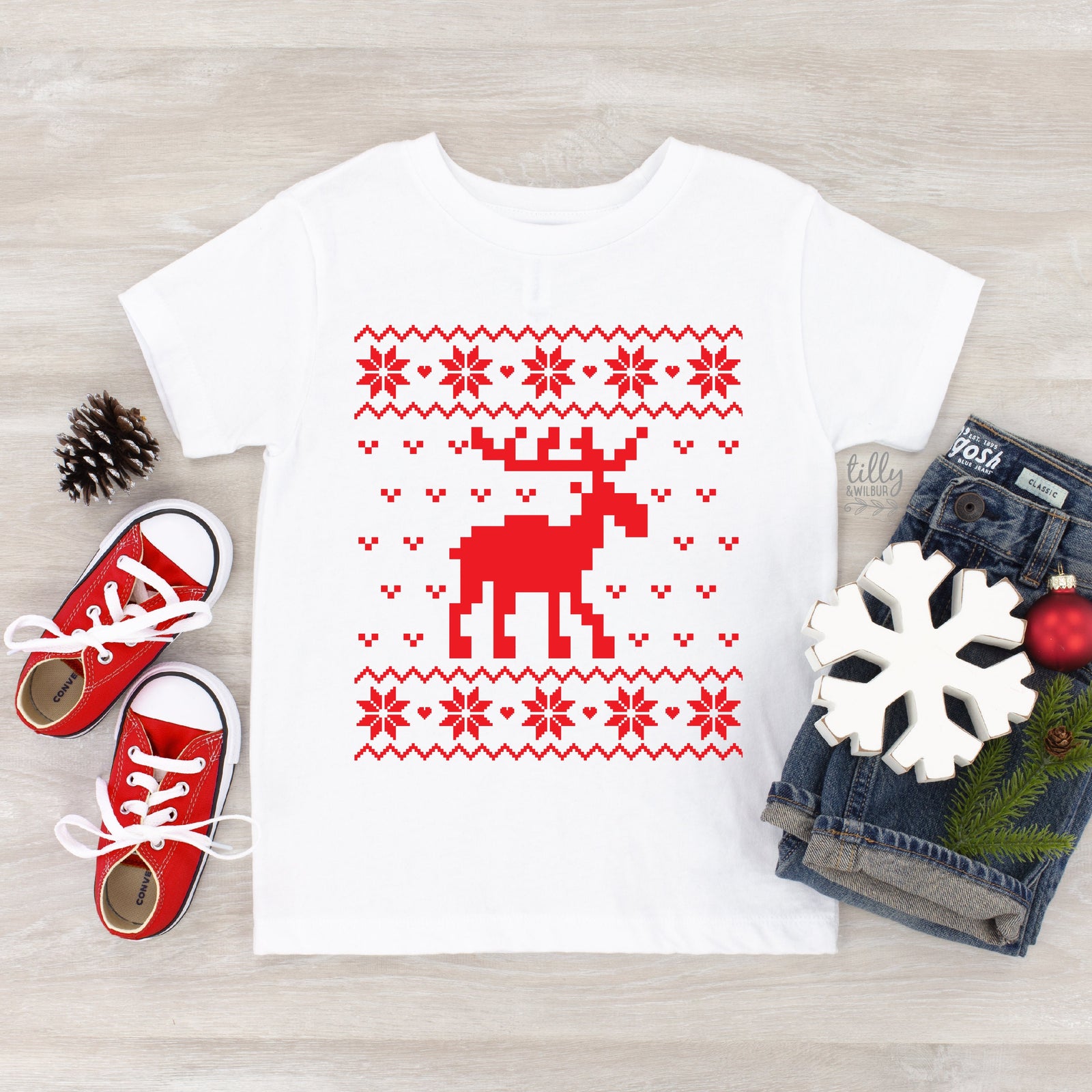 Christmas T-Shirts, Matching Family Christmas T-Shirts, Matching Christmas Shirts, Ugly Sweater Tees, Christmas Pajamas, Family Xmas Gift