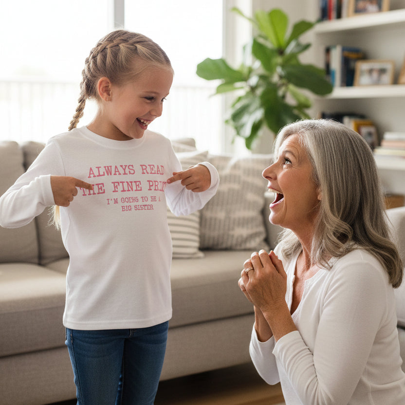 Big Sister T-Shirt, Big Sister Announcement, Promoted to Big Sister TShirt, Pregnancy Announcement Shirt, I'm Going To Be A Big Sister Shirt