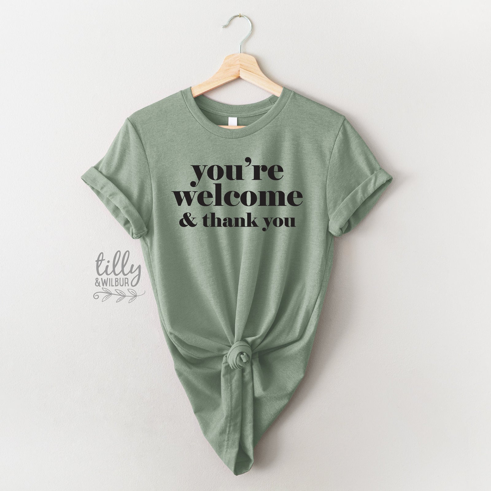 You're Welcome And Thank You Women's T-Shirt, Moana T-Shirt, Moana Quote, Funny Women's T-Shirt, Funny T-Shirt, Gift For Her, Sarcasm Shirt