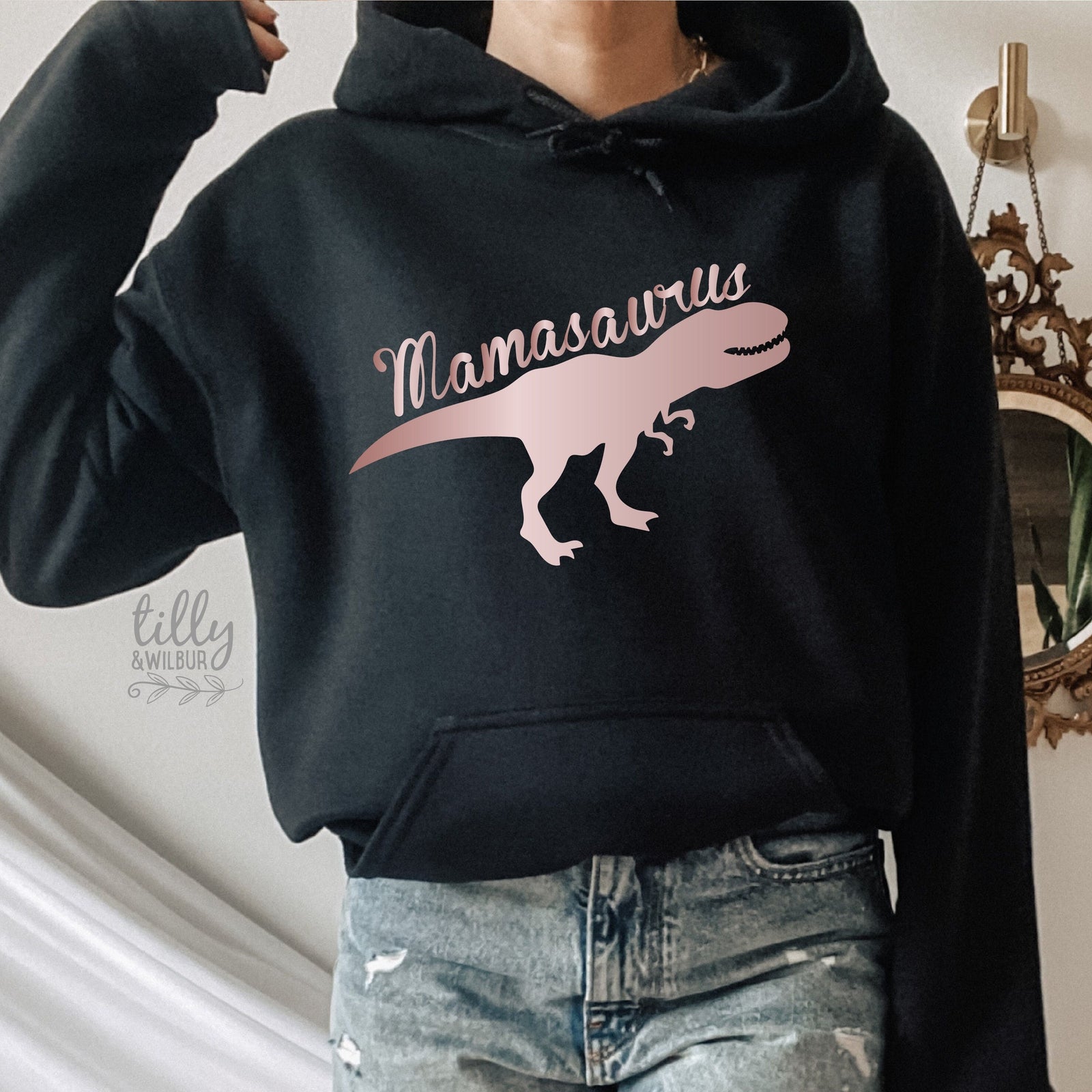 Mamasaurus T-Shirt, Mummasarus Hoodie, Dinosaur Jumper, Mother Dinosaur, Baby Shower Gift, Mum Gift, Mother's Day Gift, Mummy Dinosaur, Dino