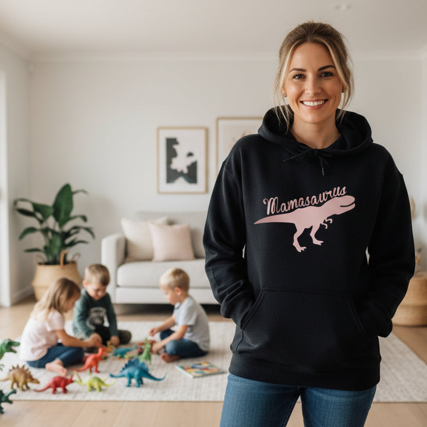 Mamasaurus T-Shirt, Mummasarus Hoodie, Dinosaur Jumper, Mother Dinosaur, Baby Shower Gift, Mum Gift, Mother's Day Gift, Mummy Dinosaur, Dino