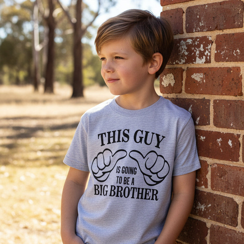 This Guy Is Going To Be A Big Brother T-Shirt, I'm Going To Be A Big Brother T-Shirt, Brother Shirt, Promoted To Big Brother Shirt, Big Bro