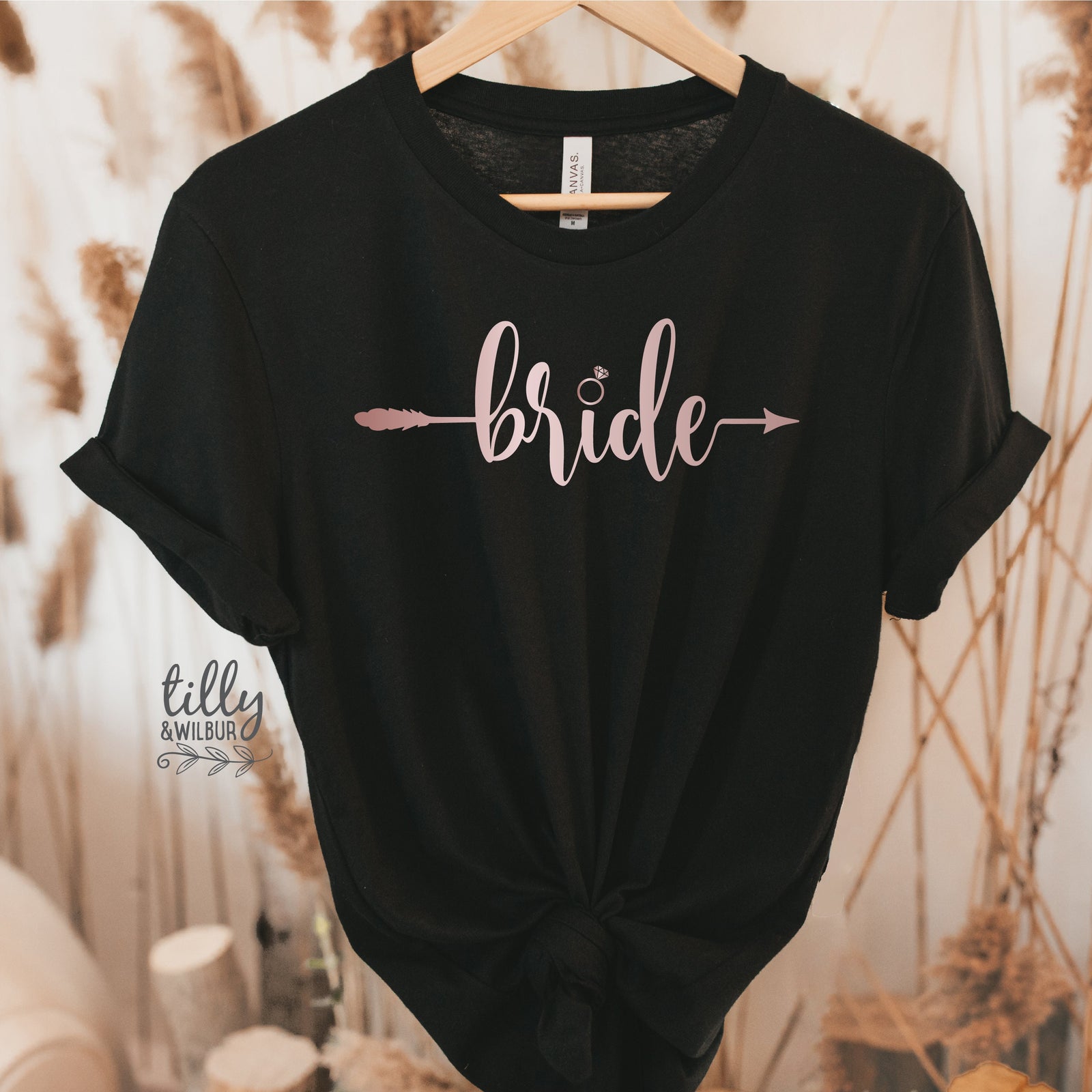 Bride Women's T-Shirt, Wedding Gift, Wedding Party, Bridal Party, Newlywed, His and Hers, Bride T-Shirt, Hens Night, Bride-To-Be, Bride Tee