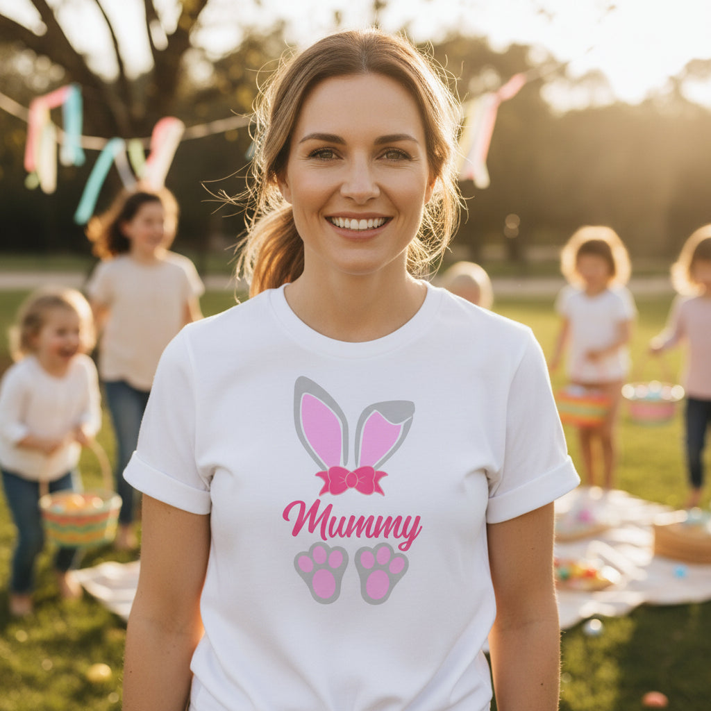 mummy easter shirt bunny ears matching family easter outfit mum tee australia