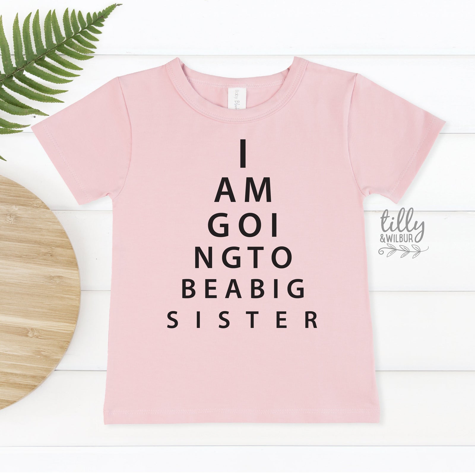 I Am Going To Be A Big Sister Eye Test T-Shirt, Eye Test Sister Shirt, I'm Going To Be A Big Sister Shirt, Pregnancy Announcement, Big Sis