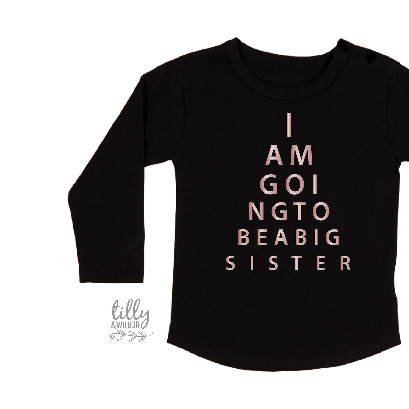I Am Going To Be A Big Sister Eye Test T-Shirt, Eye Test Sister Shirt, I'm Going To Be A Big Sister Shirt, Pregnancy Announcement, Big Sis