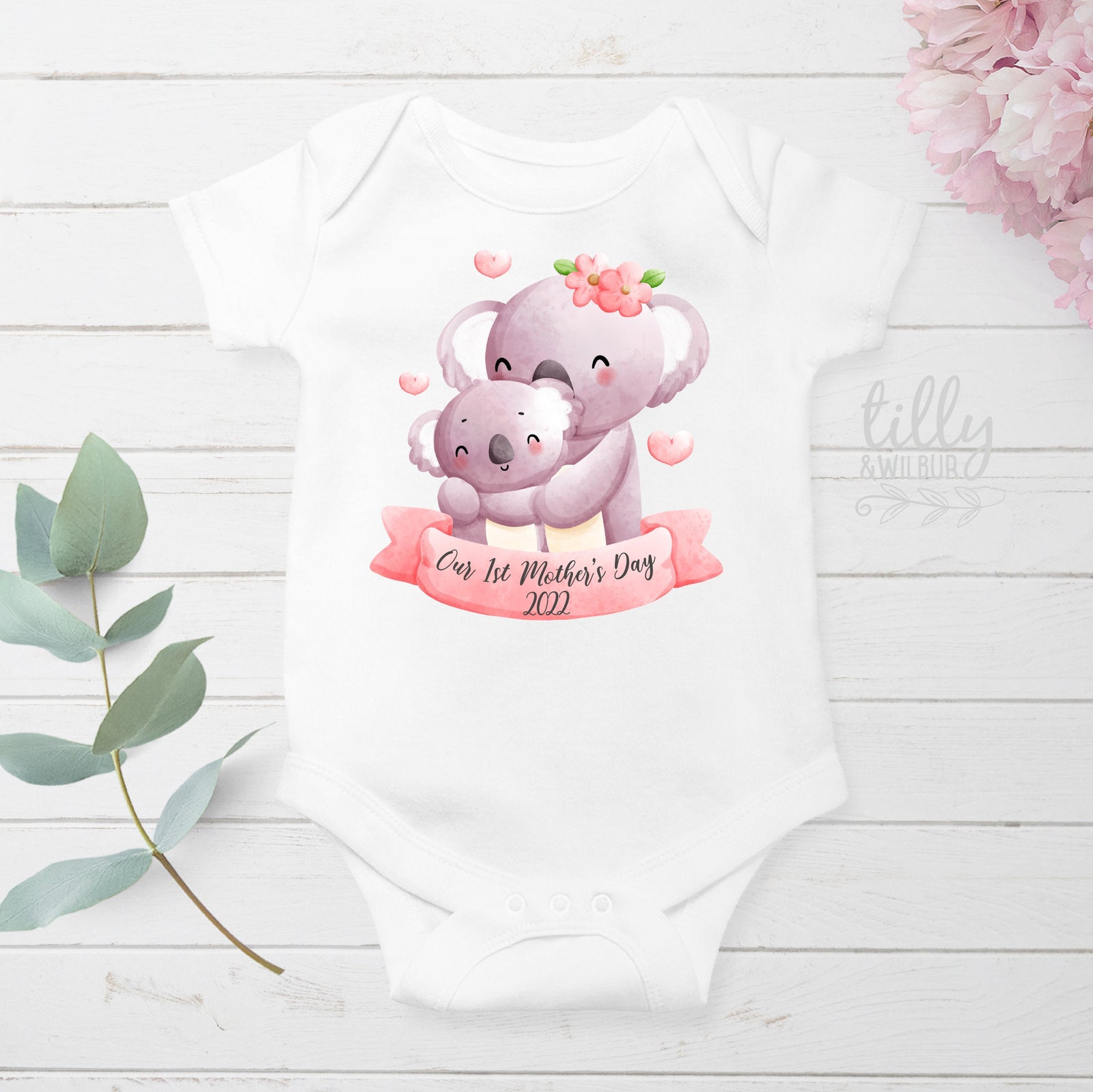 Our First Mother's Day 2022, 1st Mother's Day, Matching Mother's Day, Matching Mum And Baby Outfits, Mother's Day Gift, Mummy & Me Outfits