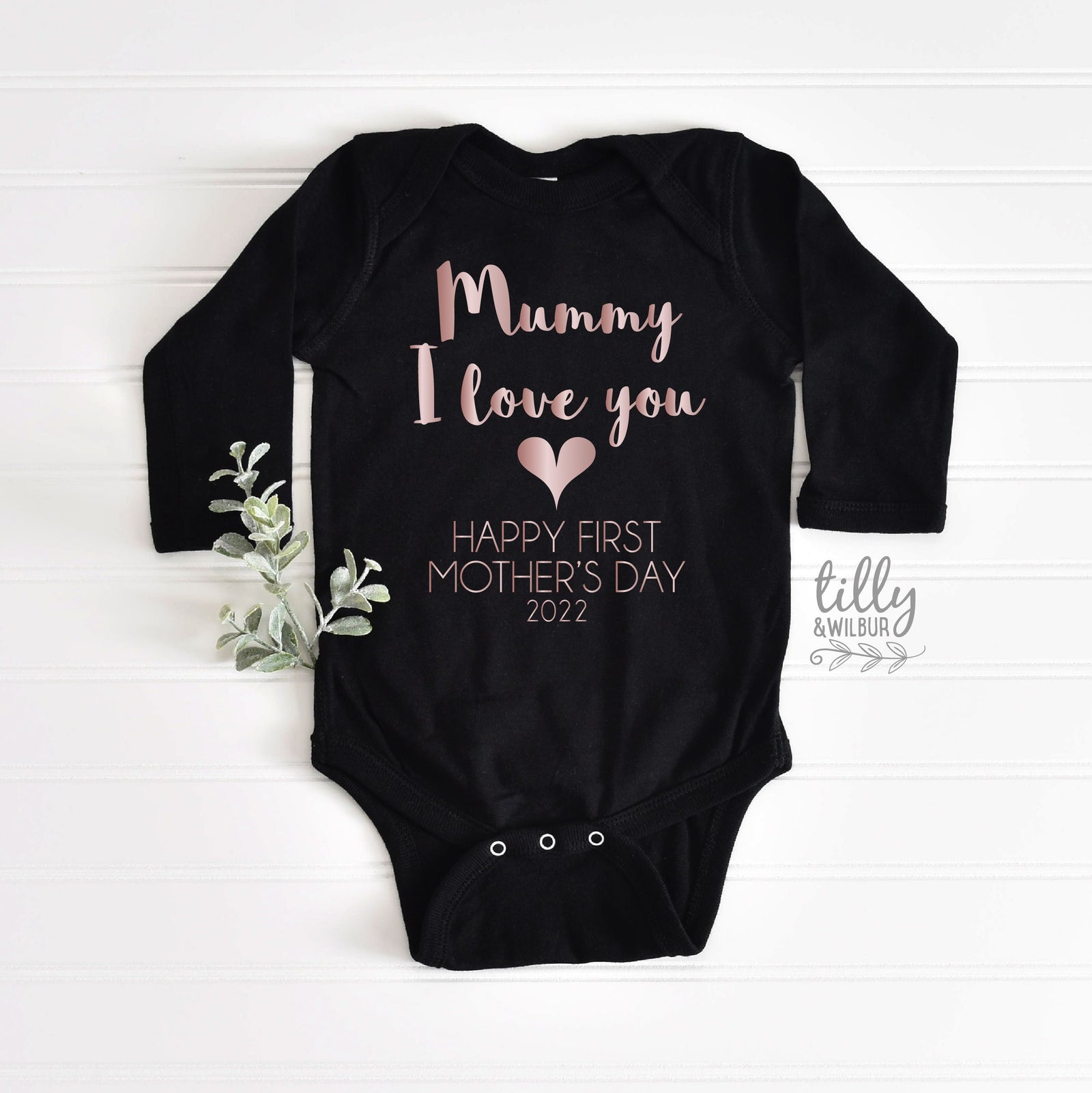 Mummy I Love You Happy First Mother's Day 2022, 1st Mother's Day Gift, First Mother's Day, 1st Time Mum, Mothers Day Outfit, Mum Gift, Mummy