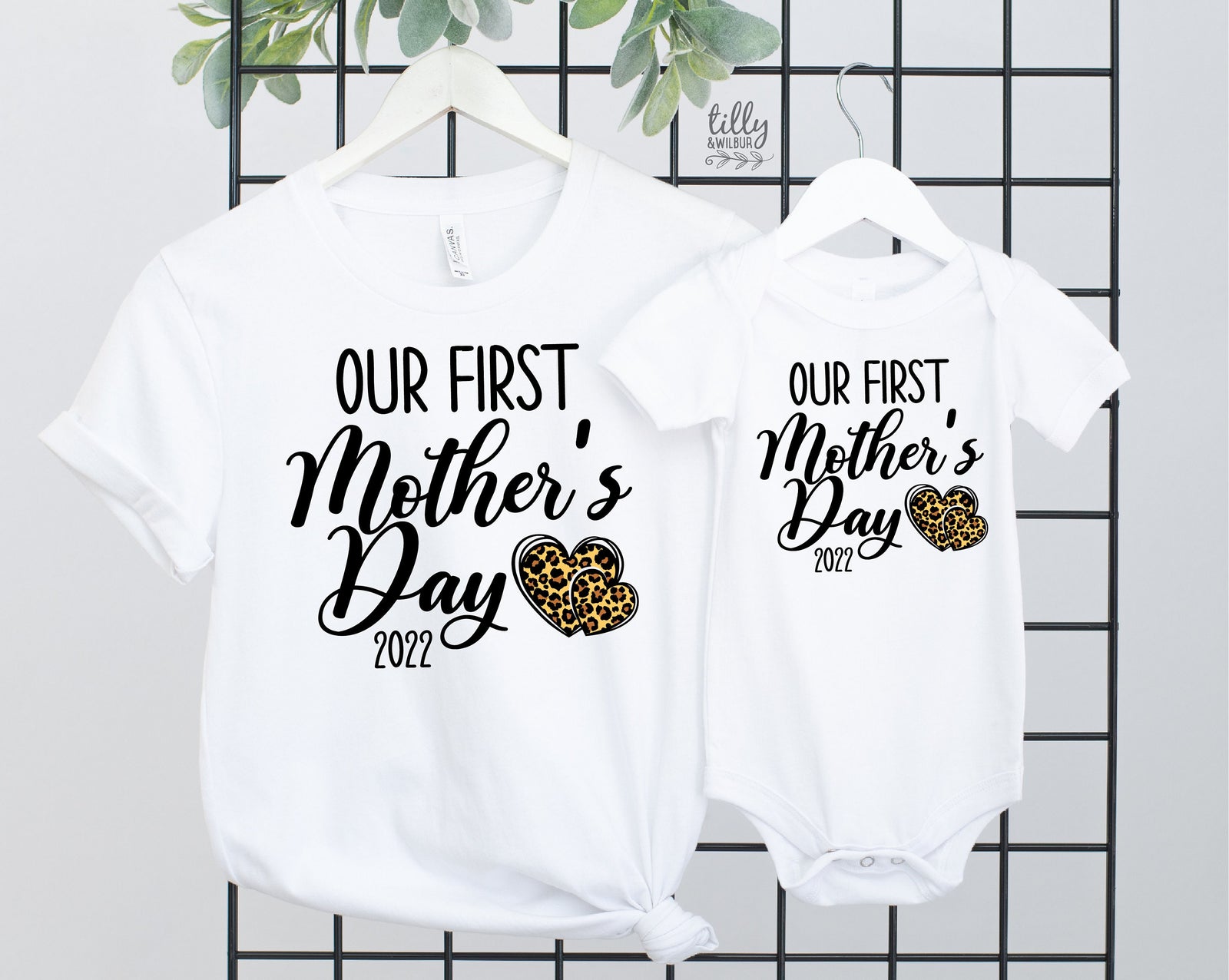 Our First Mother's Day 2022 Matching Outfits, Mother And Baby Mother's Day T-Shirts, Mothers Day Gift, Mummy & Me Matching, 1st Mother's Day