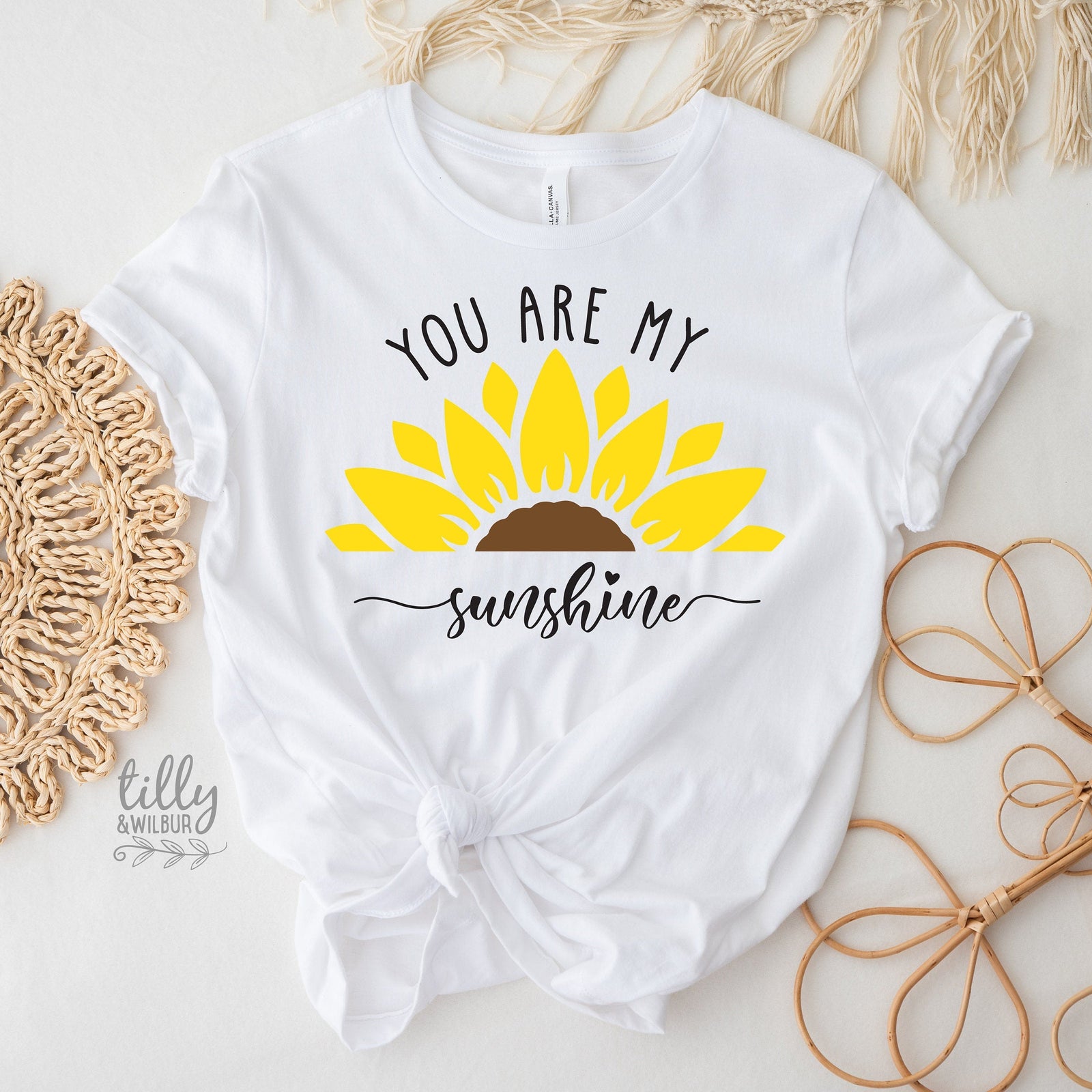 You Are My Sunshine T-Shirt, Sunflower T-Shirt, Sunflower Shirt, Women's T-Shirt, Garden Flower, Flower Lover, Mum Gift, Friend Gift
