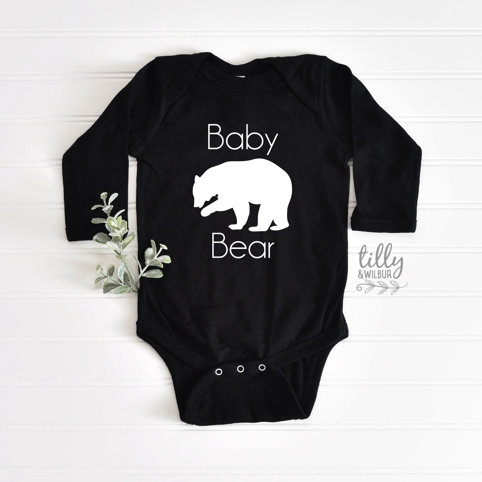 Baby Bear Bodysuit, Add To Matching Set For Growing Bub, Matching Mother's Day Bodysuit, Matching Father's Day Bodysuit, Matching Family